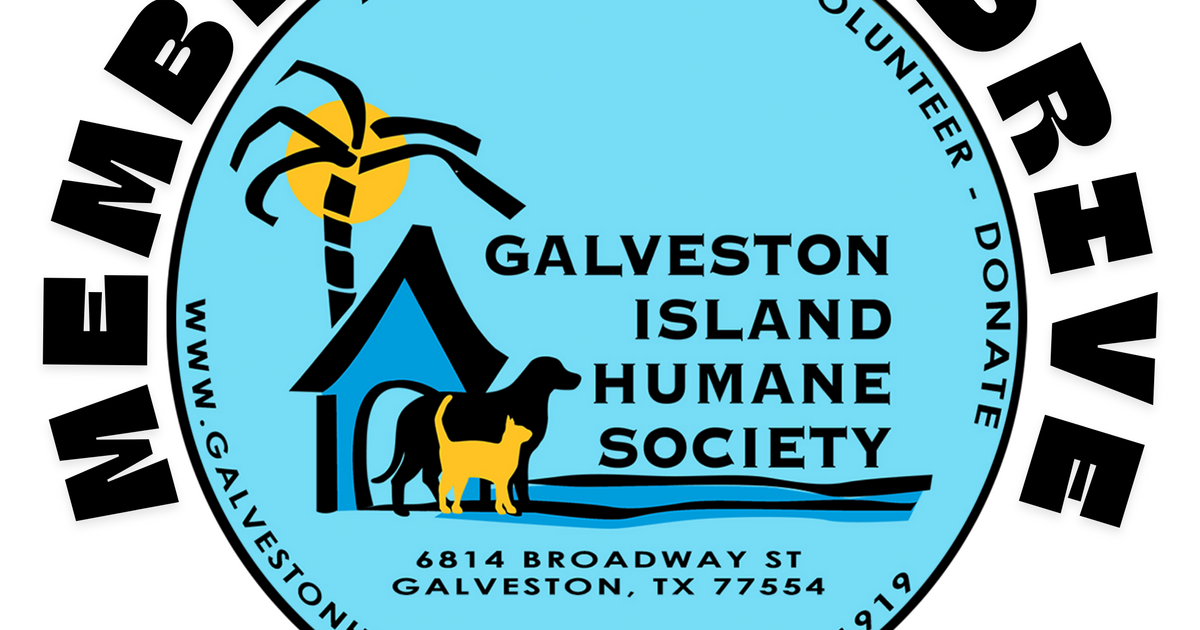 Galveston Island Humane Society Inc Membership 2024