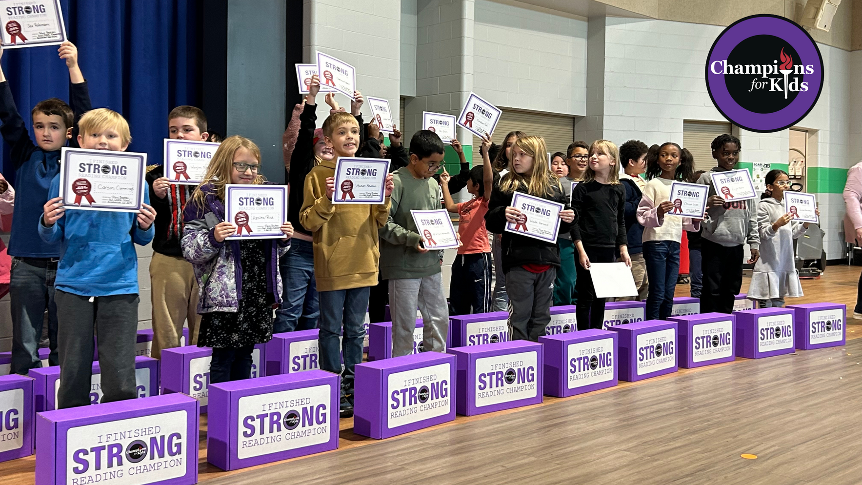 YES! I want to help kids FINISH STRONG as Reading Champions! image