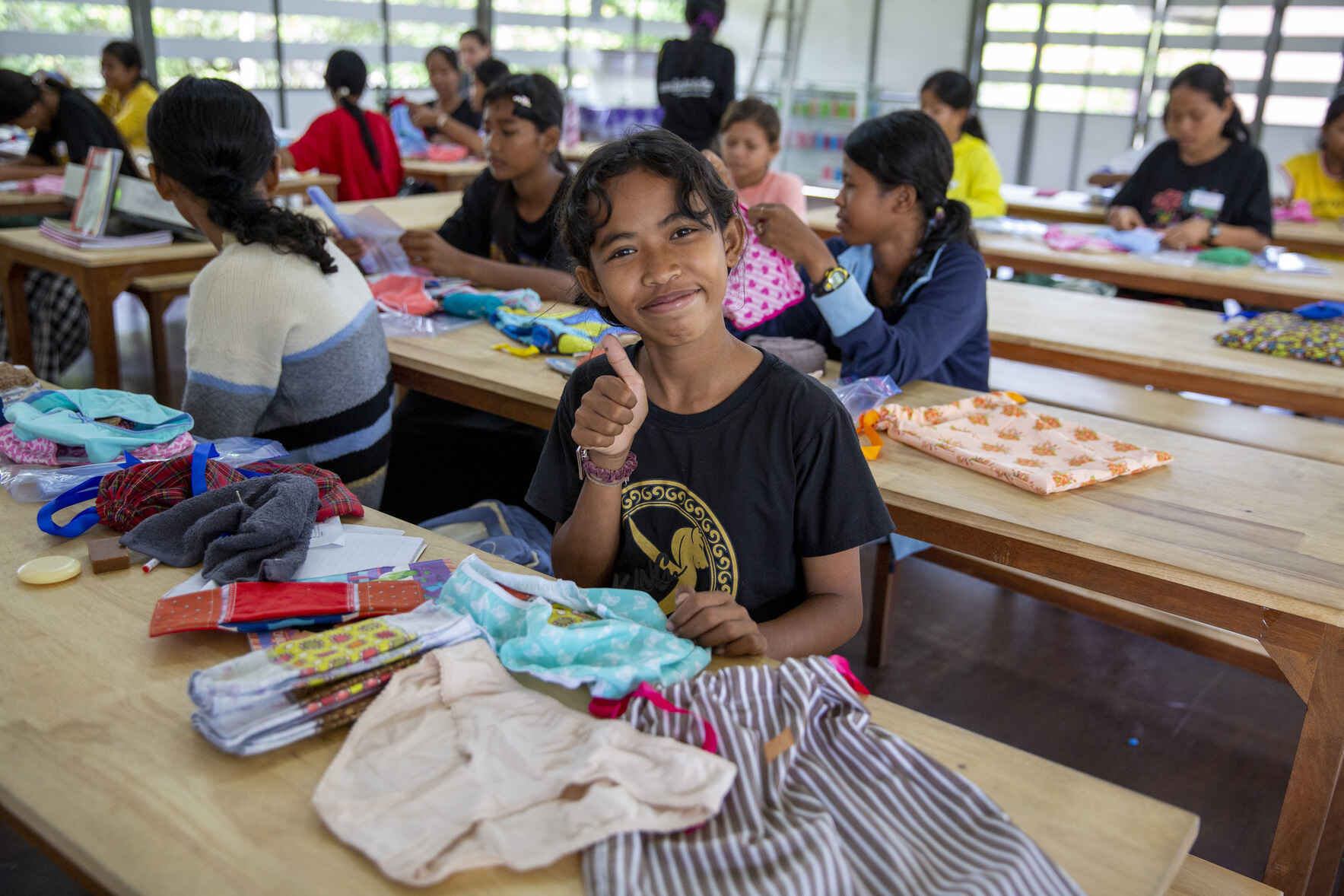 Ensuring Girls Stay In School - Every Day Of The Month image