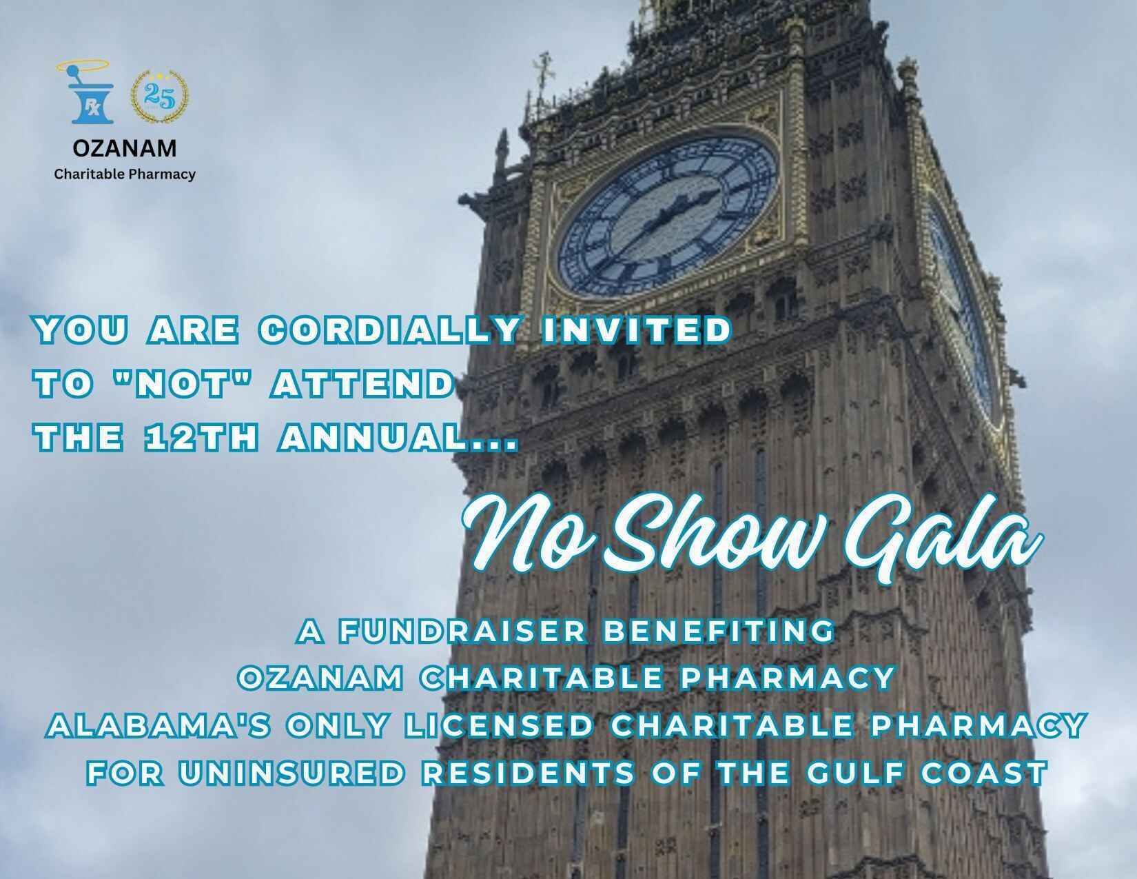 It's Time to NOT SHOW UP for Ozanam's 2024 No Show Gala! image