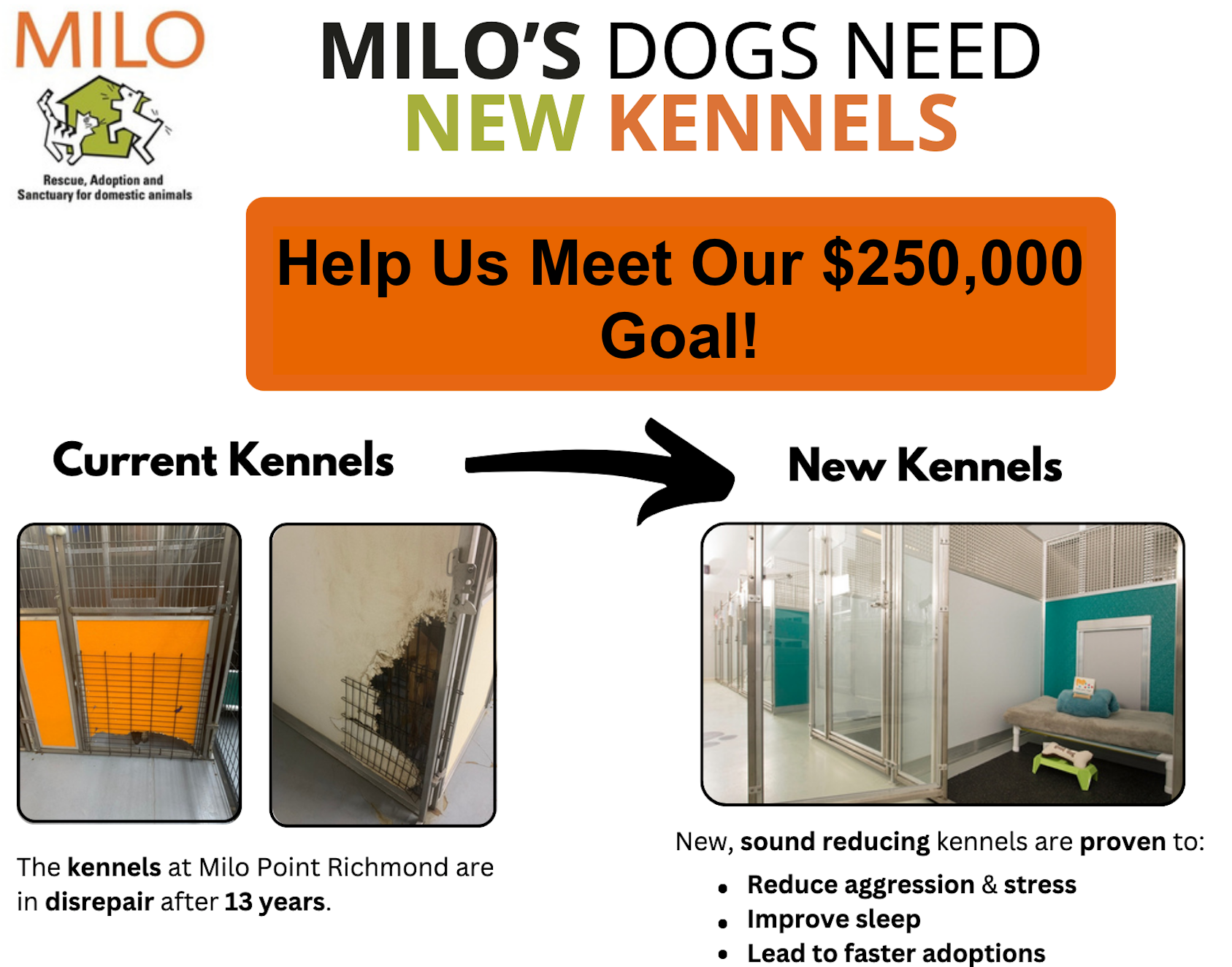 Help Us Upgrade Our Dog Kennels! image