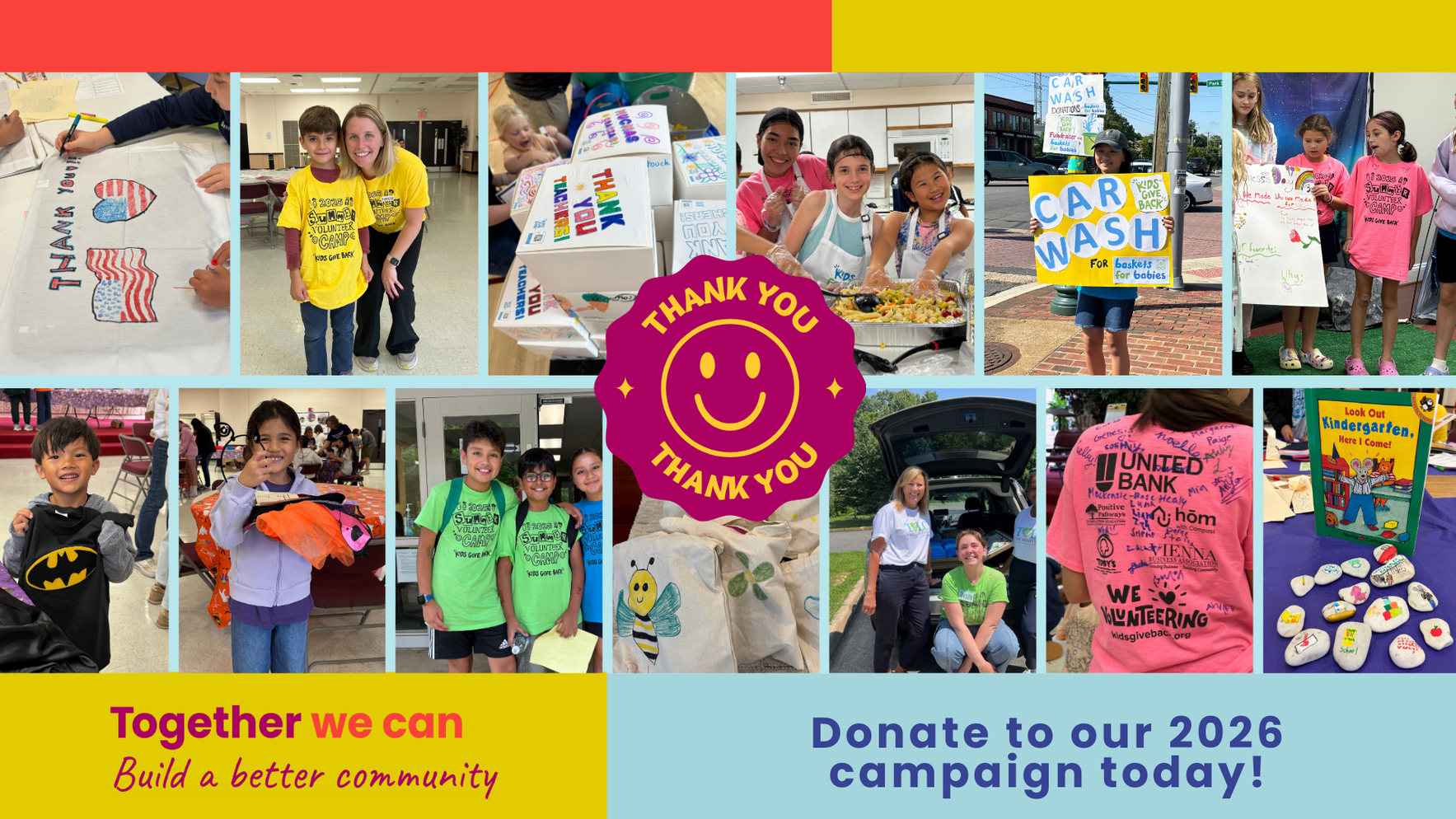 Together we will build a better community, one young volunteer at a time. image