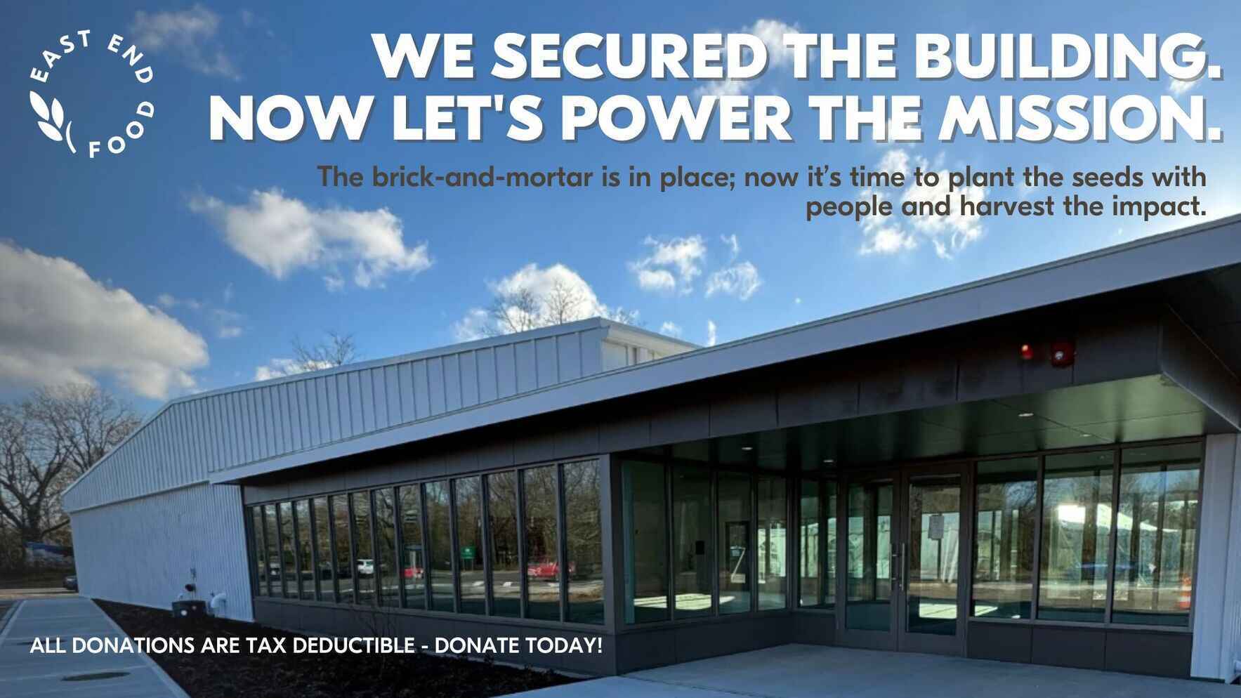 East End Food Seeds of Change Capital Campaign image