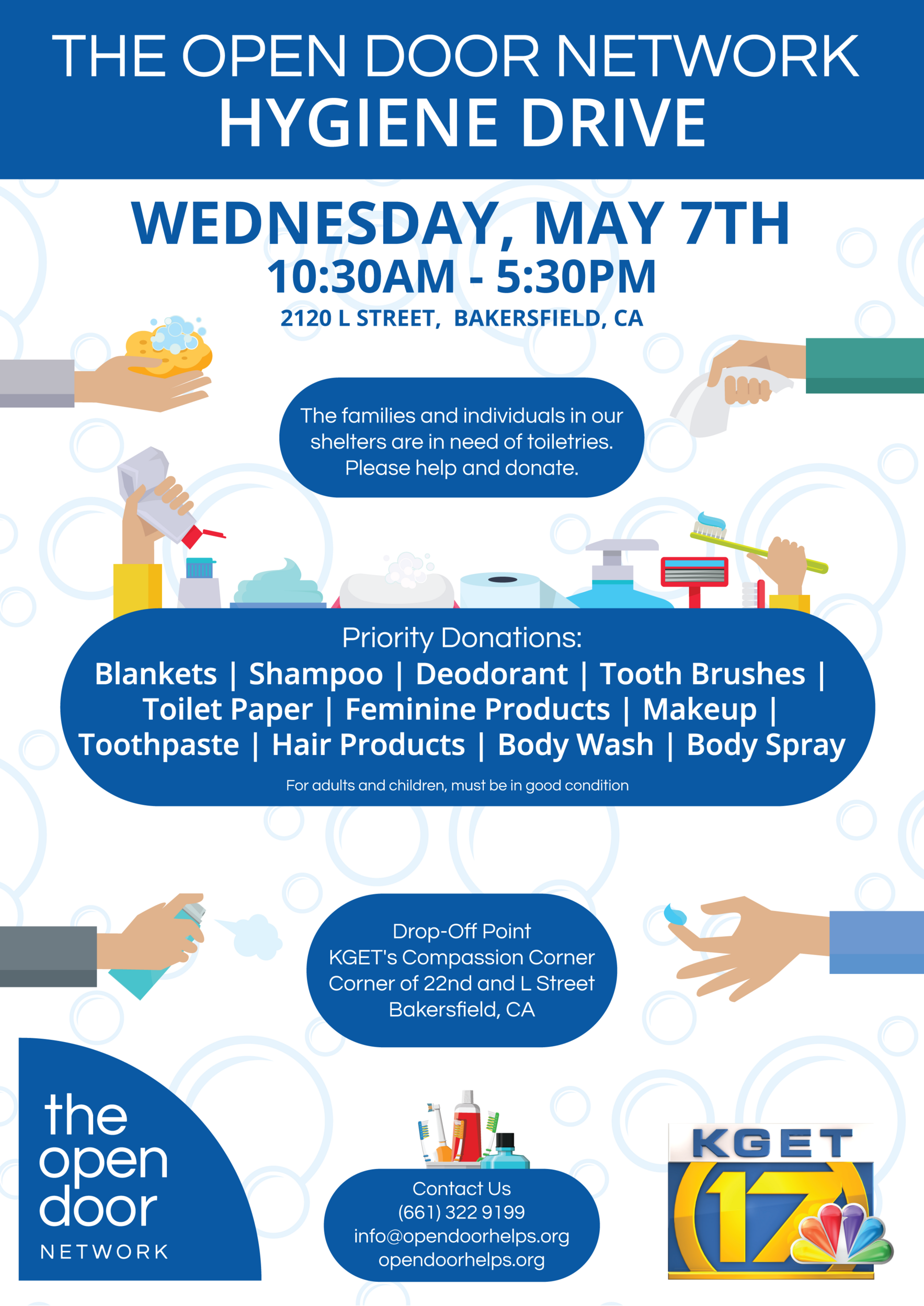 The Open Door Network's Annual Hygiene Drive  image