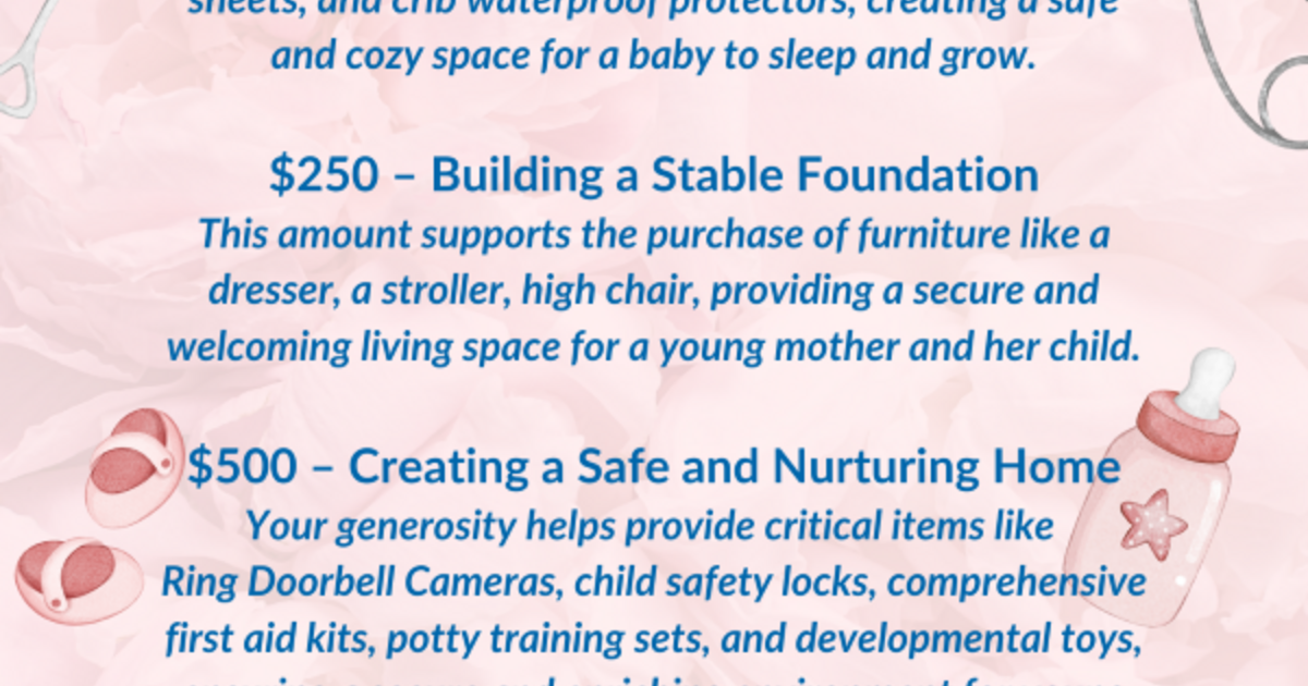 Safe Harbor Center Inc. - Maternity Group Home Donations