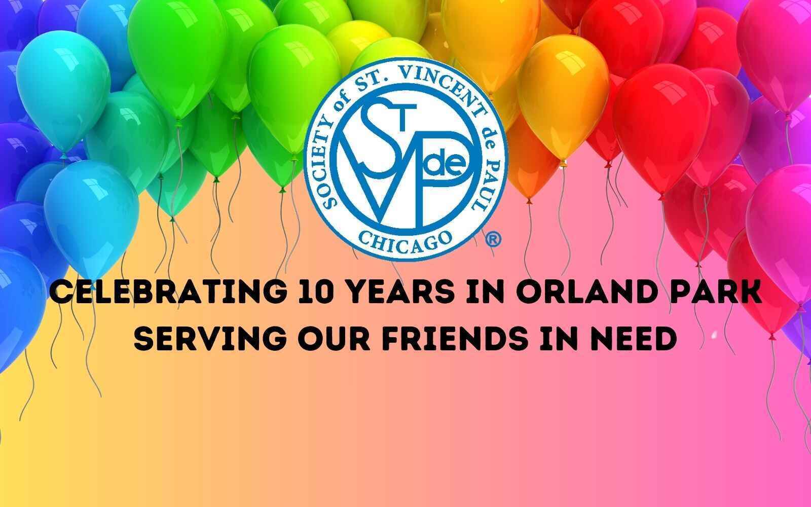 Celebrate 10 Years With Us & Help our Friends in Need image