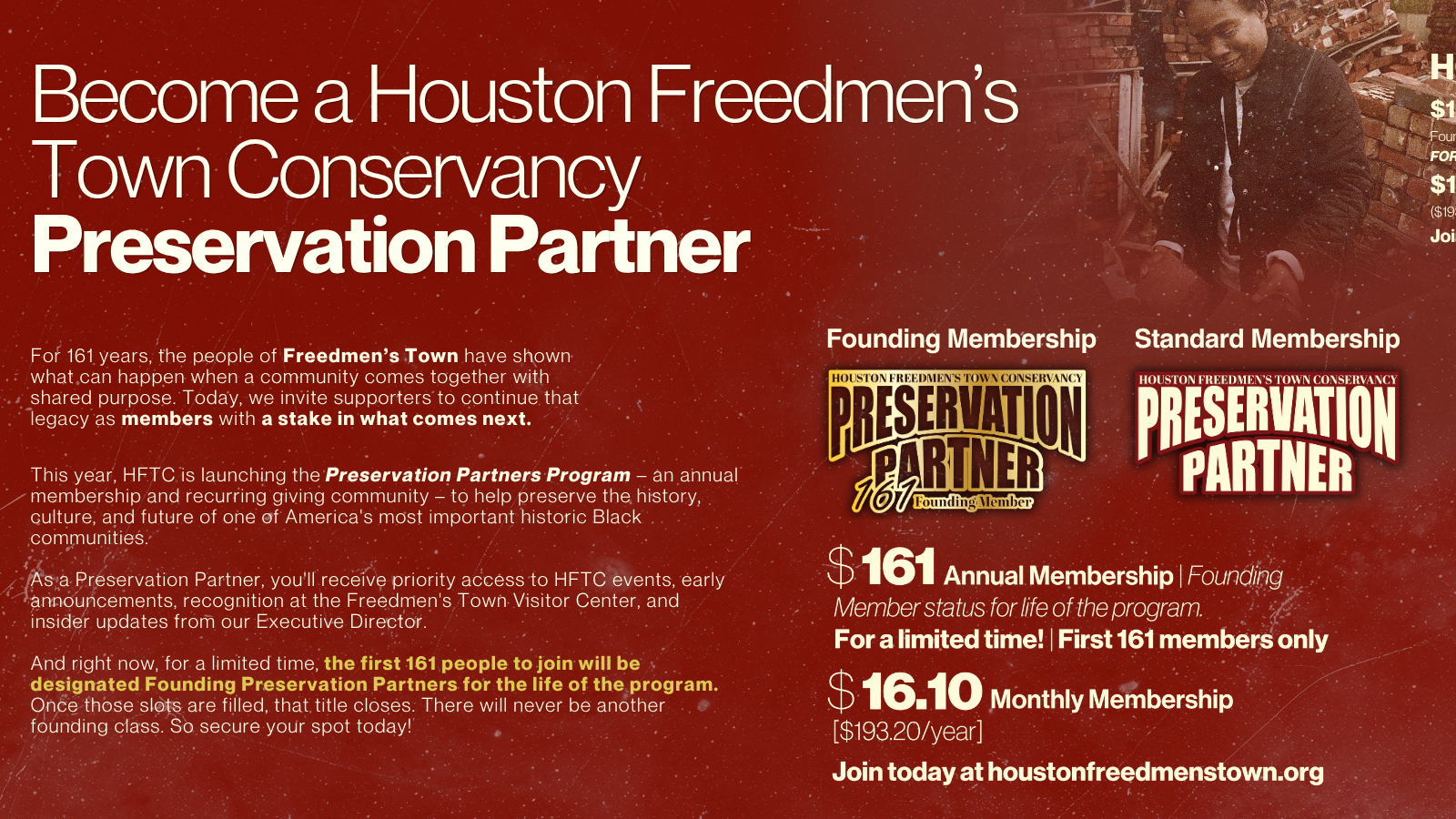 Tell the Story of Freedom: Help Us Keep the Story of Freedom Alive image