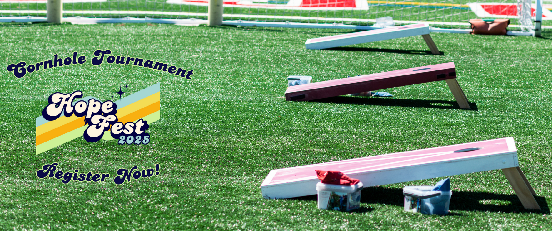 Register Now for the Hopefest Cornhole Tournament image