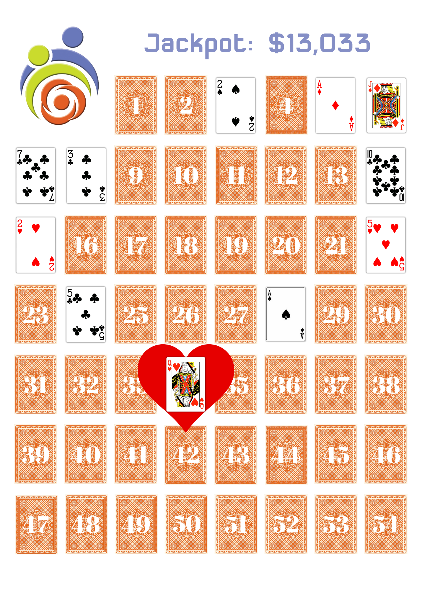 Weekly Queen of Hearts Raffle image