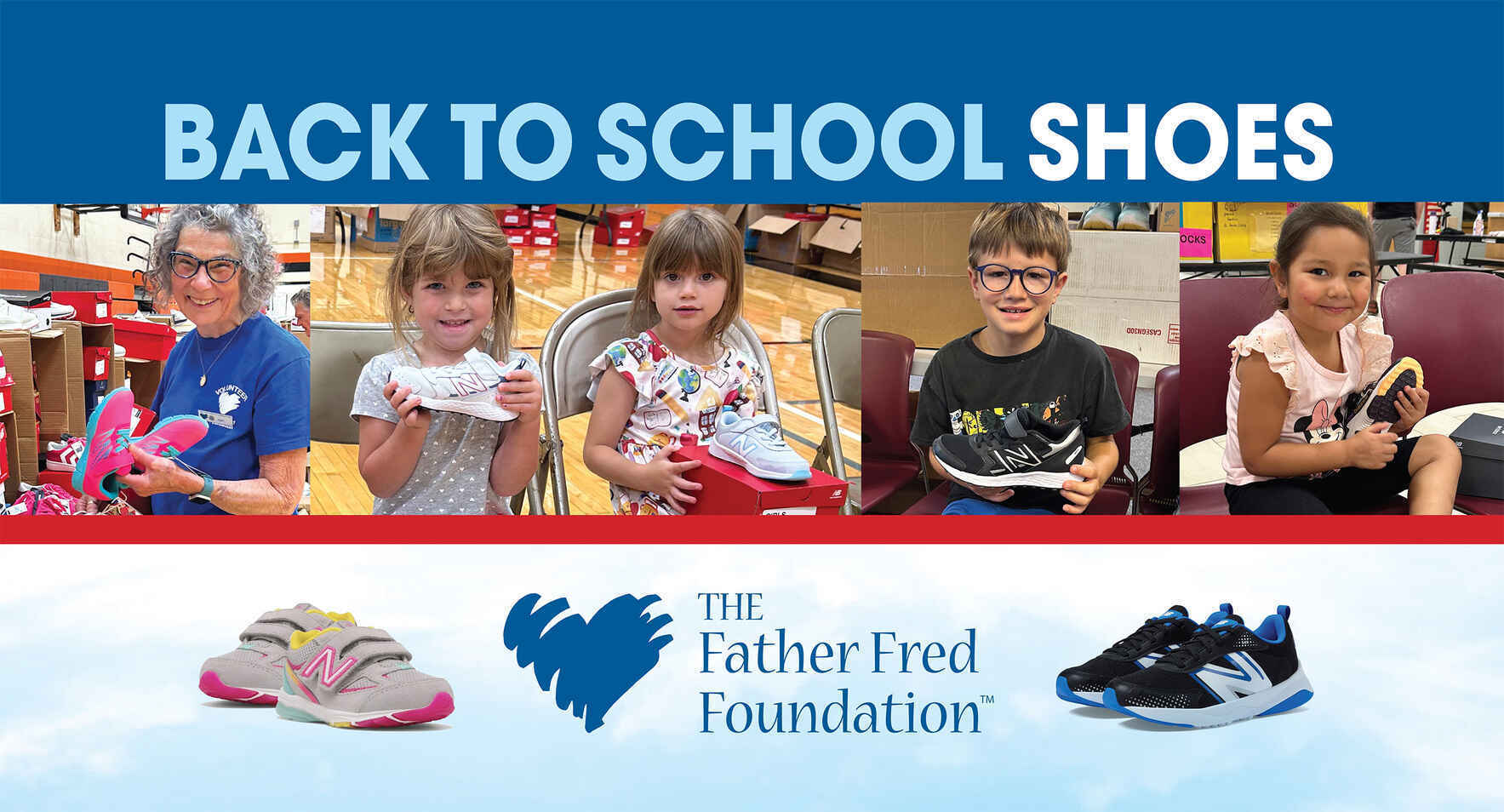 Father Fred Foundation Back to School Shoes image