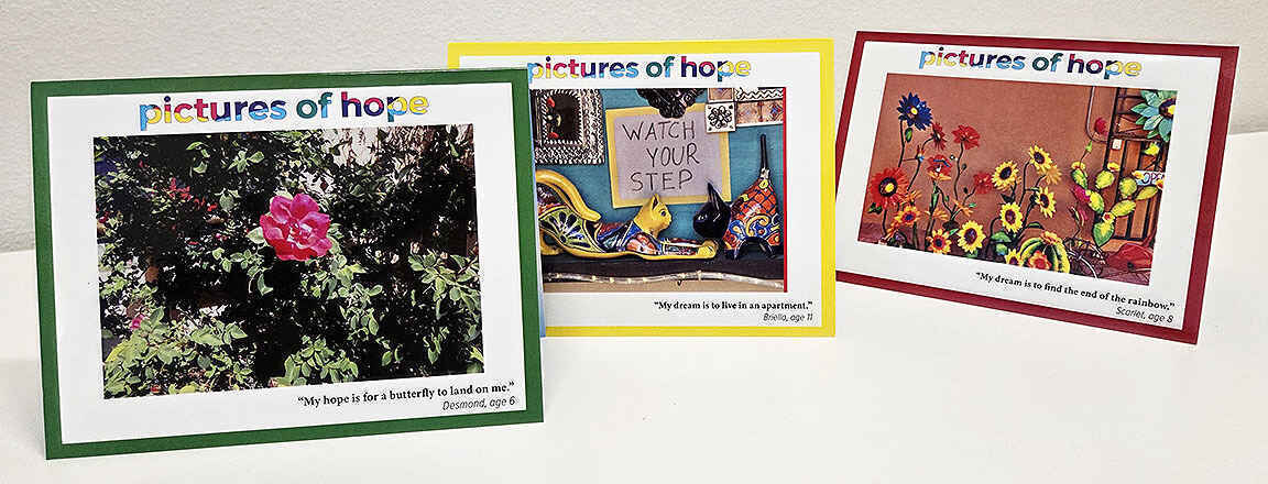 Pictures of Hope Greeting Cards image