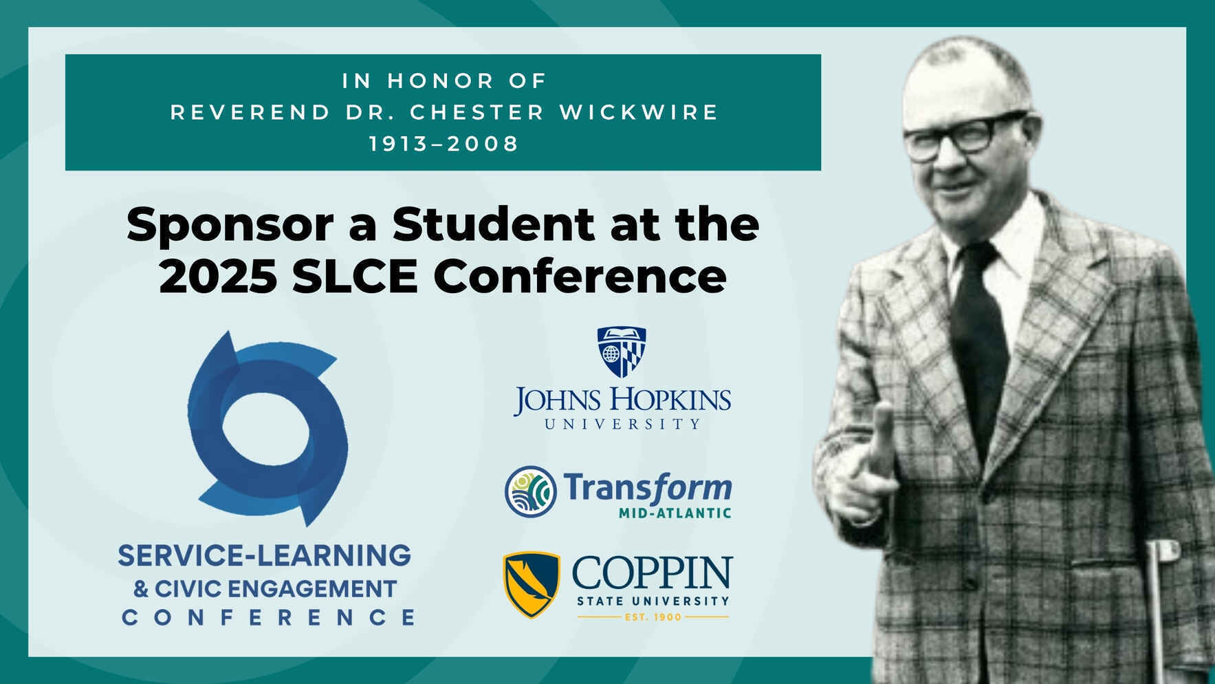 Support Student Changemakers in the Spirit of Chester Wickwire image