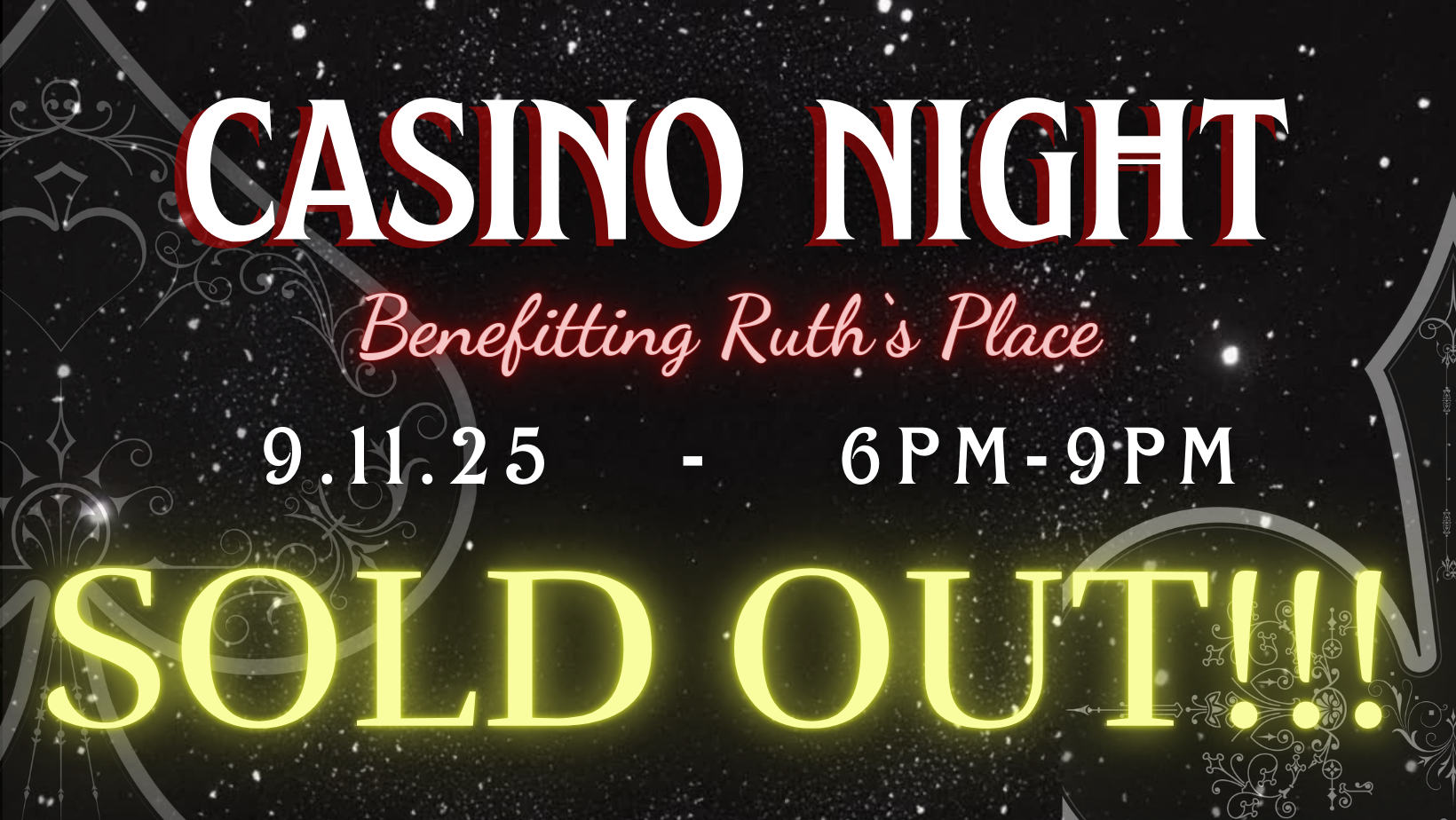 Roll the Dice for a Healthier Hood County!  Join us for Casino Night — September 11, 2025 image