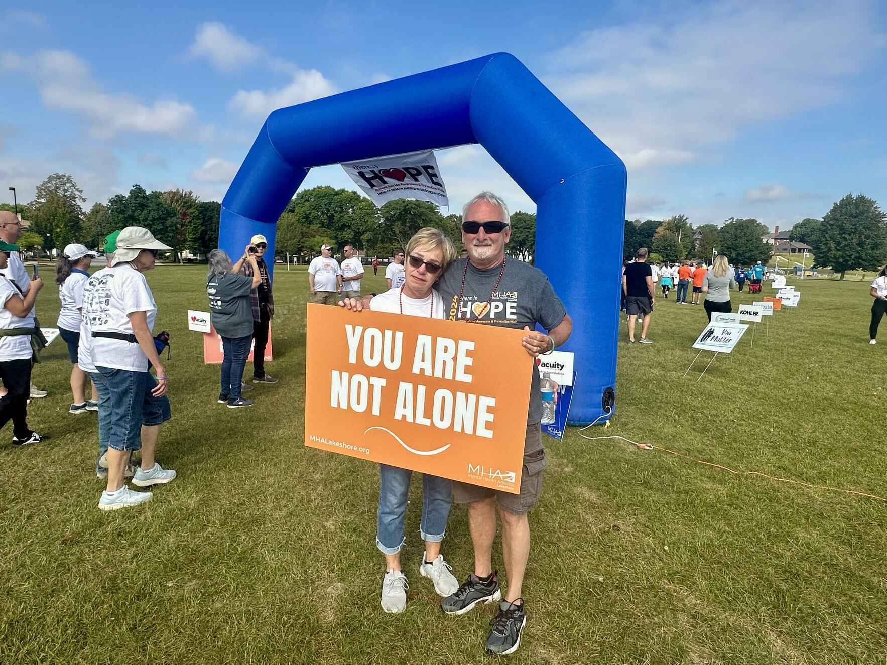 Grab a TEAM and Fundraise for the 2025 There is Hope Suicide Awareness/Prevention Walk! image