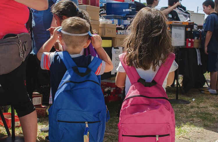YOU can help LAUNCH children into a successful school year! image