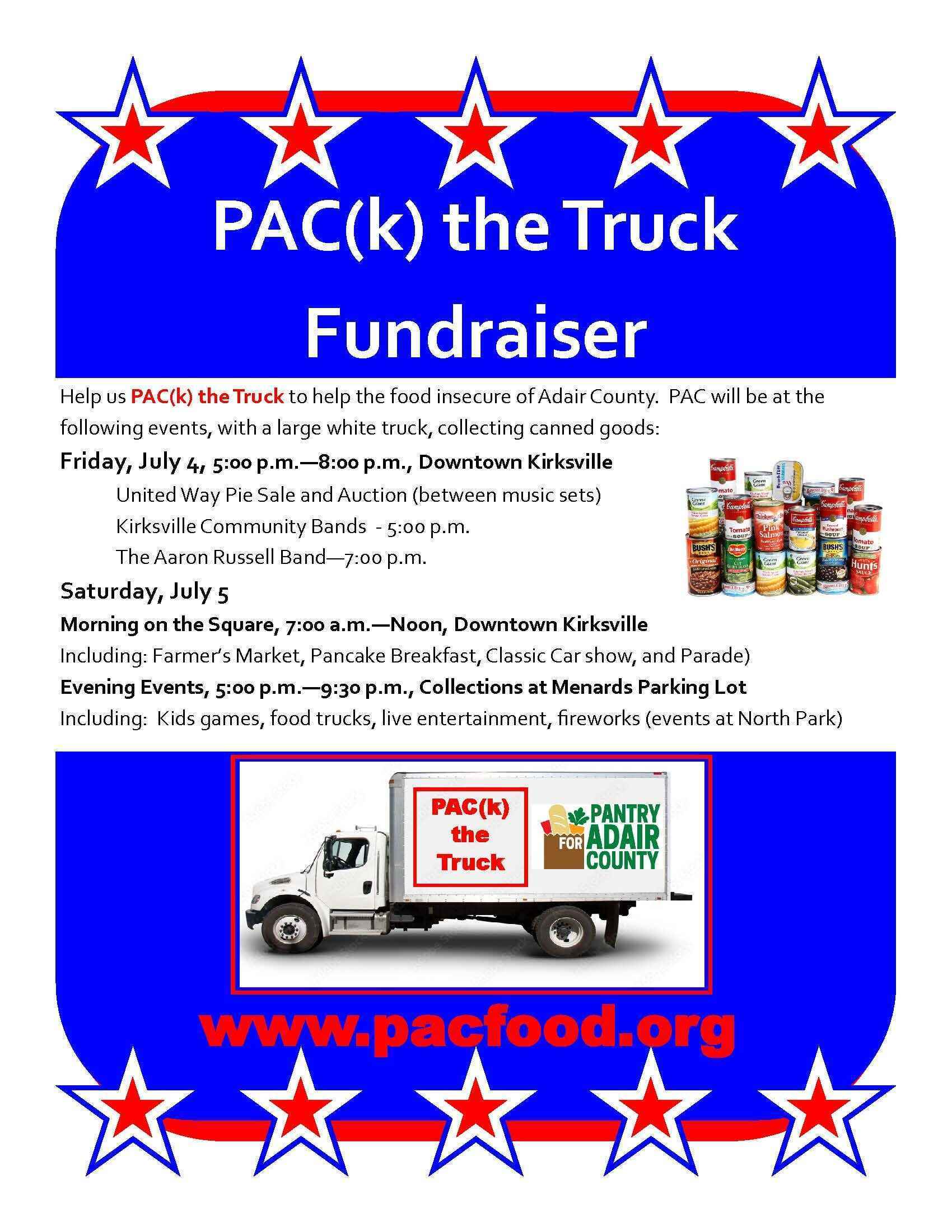 Help us PAC(k) the Truck image