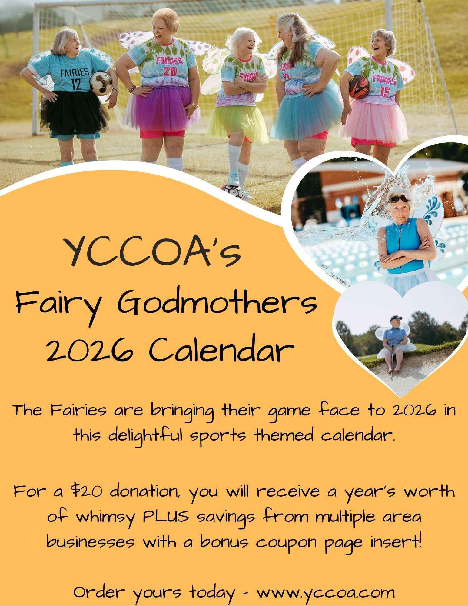 YCCOA's 2026 Fairy Godmothers Calendar image
