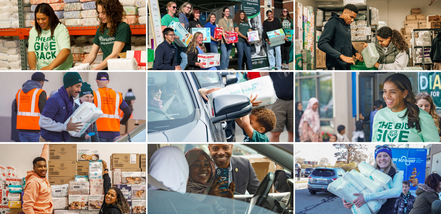 Make a donation or start a fundraiser to benefit Milwaukee families today image