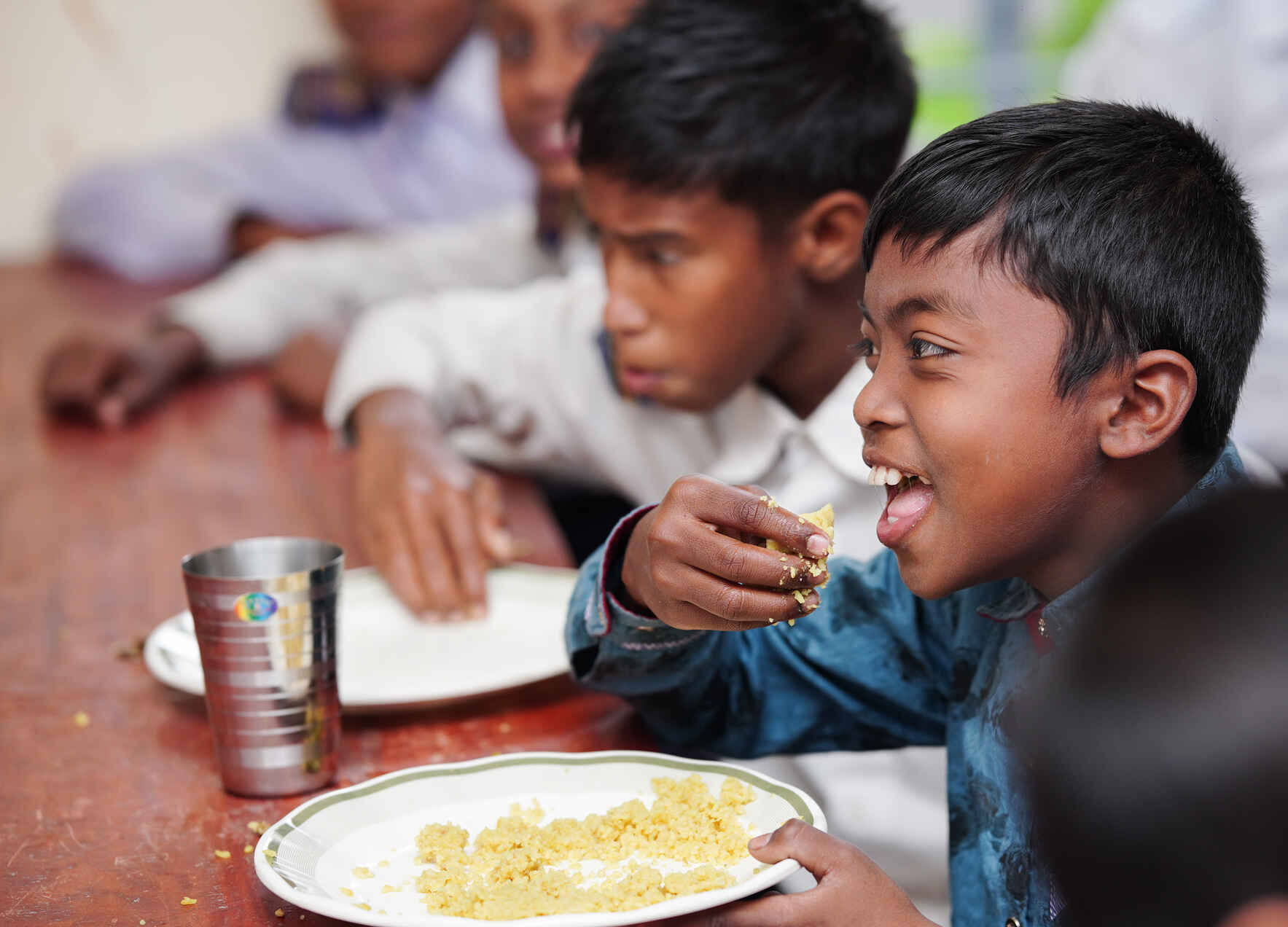 Feeding Hope Today. Fuelling Leadership Tomorrow. image
