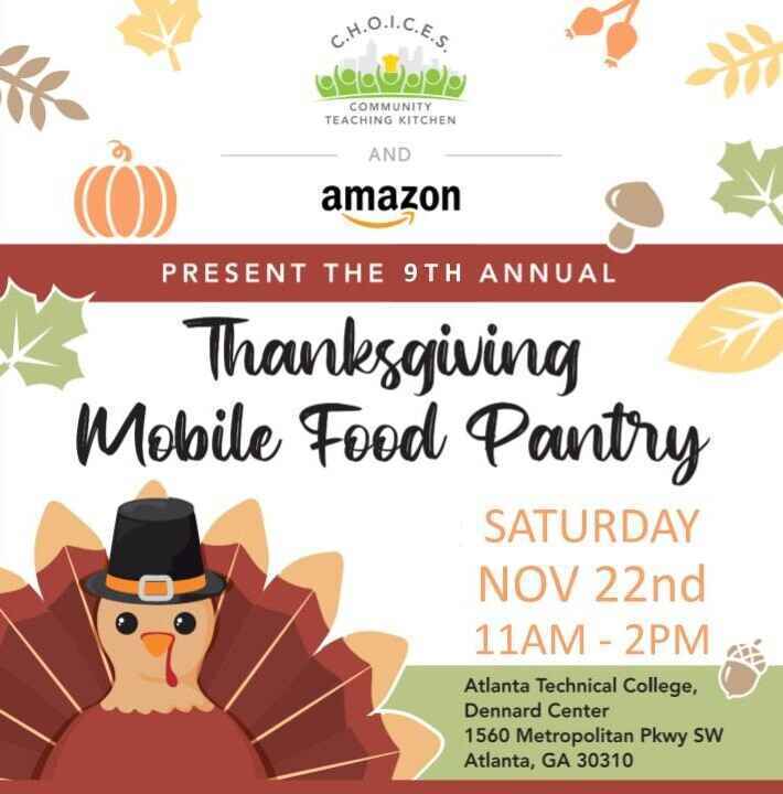 The 9th Annual Thanksgiving Mobile Food Pantry  image