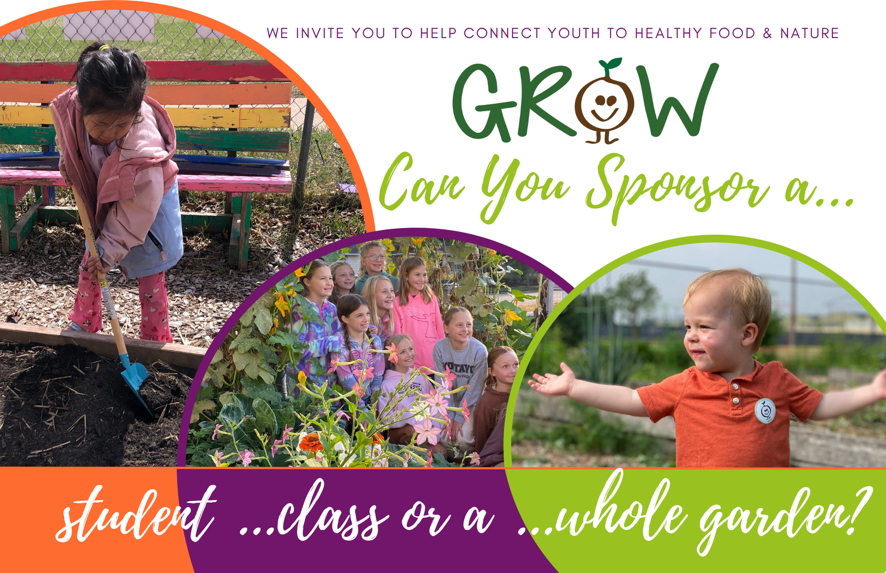 Can you sponsor a Student... Class or... Whole Garden? image