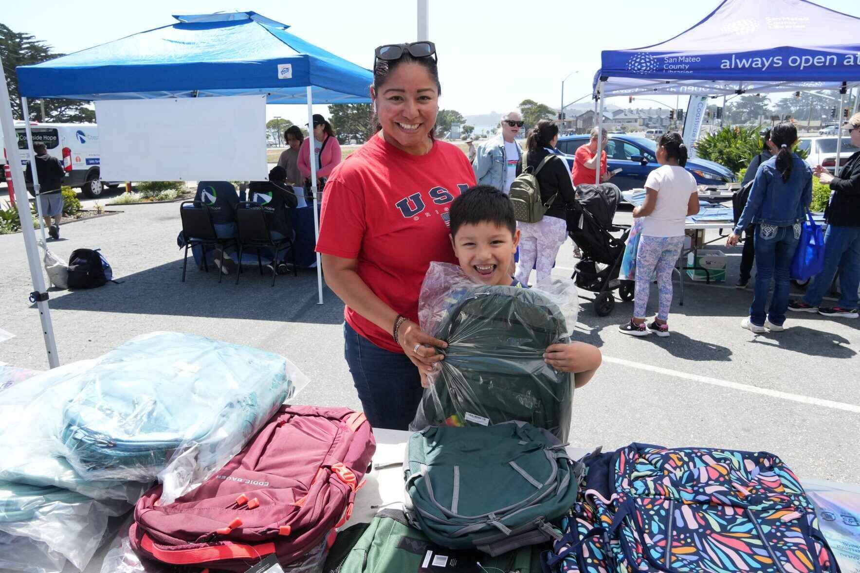 Adopt a backpack to help students start the school year prepared to learn. image