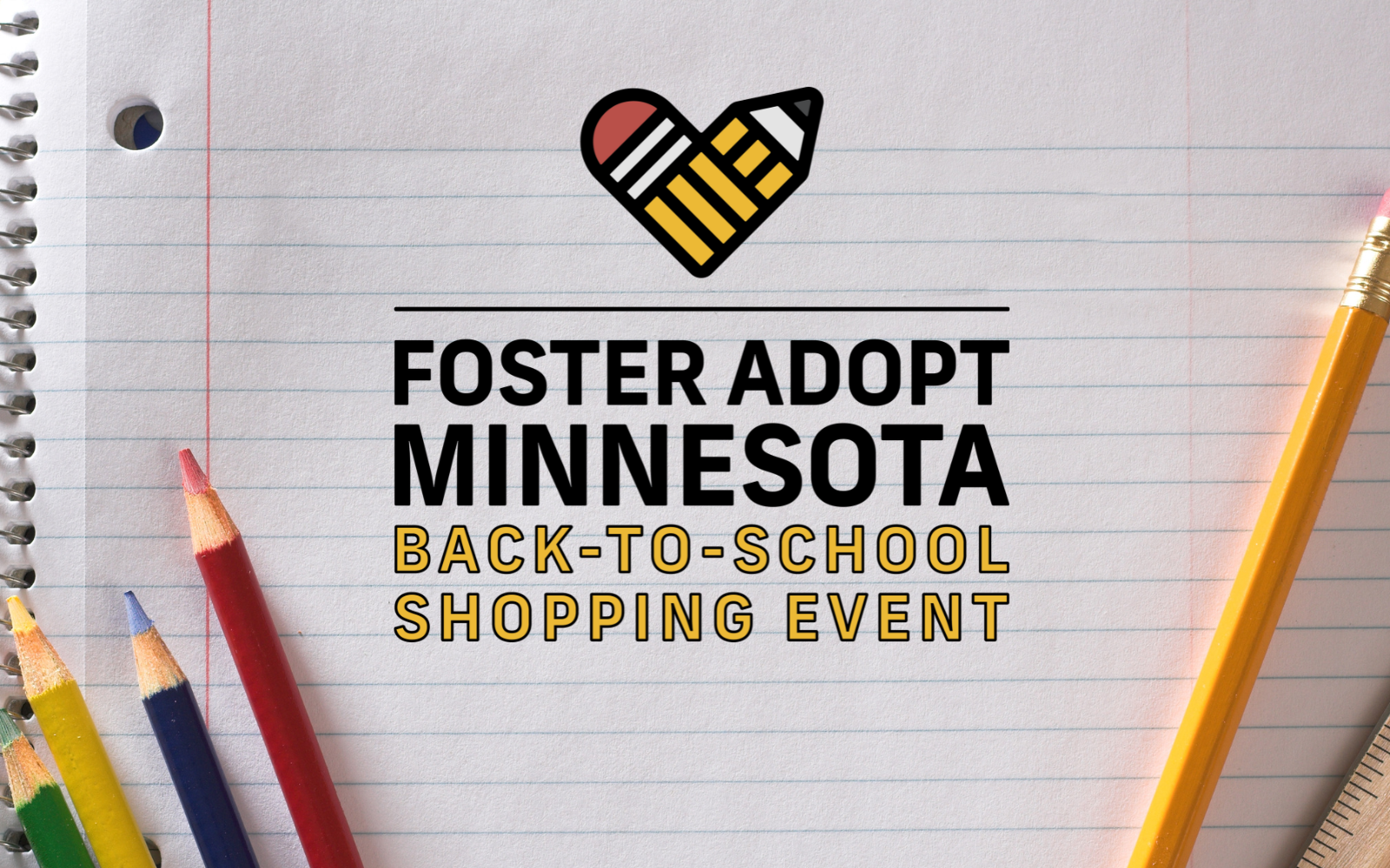Foster Adopt Minnesota's 8th Annual Back-To-School Shopping Event! image