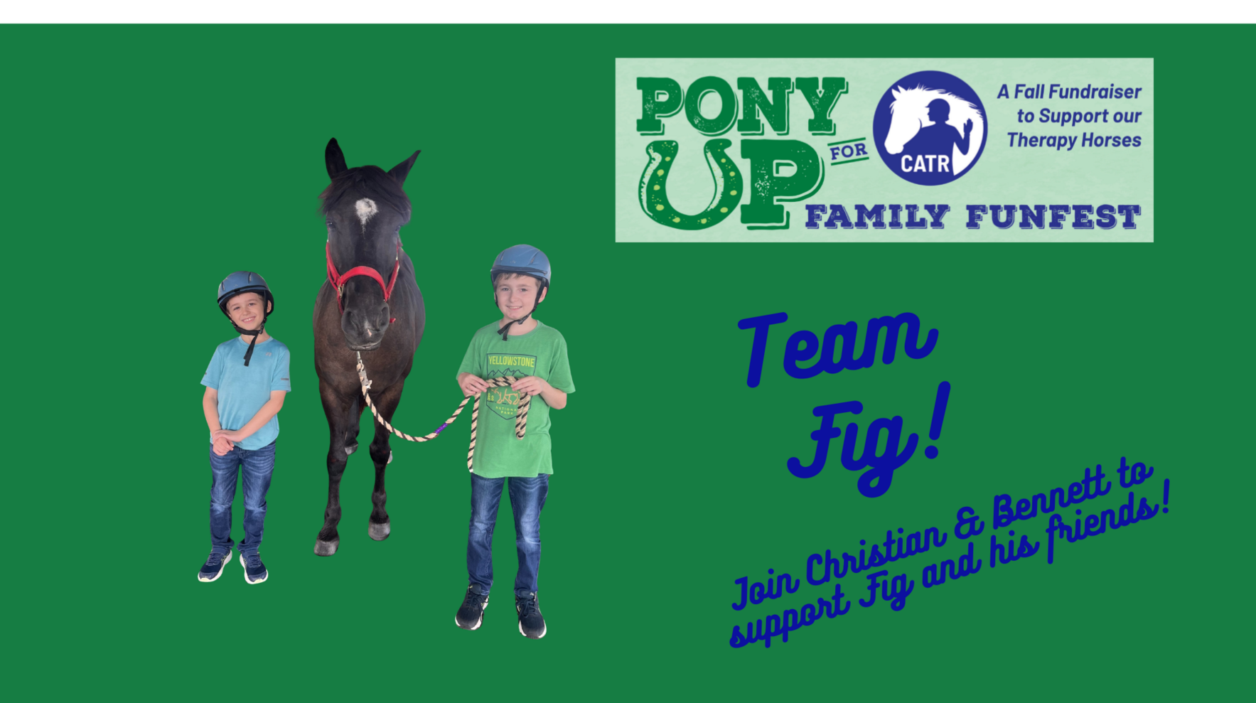 Christian & Bennett Need Your Help to Support Fig! image