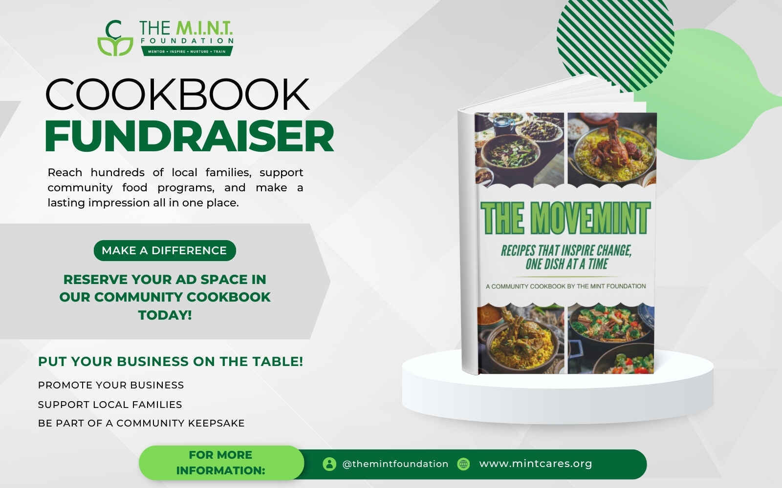 The MoveMINT Cookbook Fundraiser image