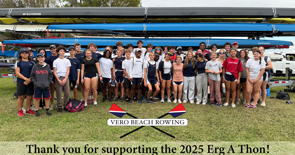 Vero Beach Rowing Inc - 2025 Vero Beach Rowing Erg-A-Thon