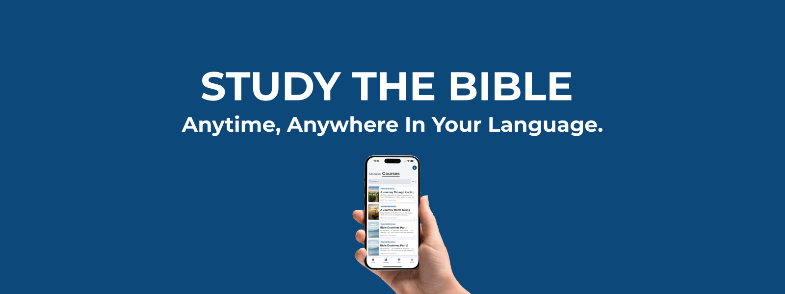 Support the Emmaus Bible Courses App image