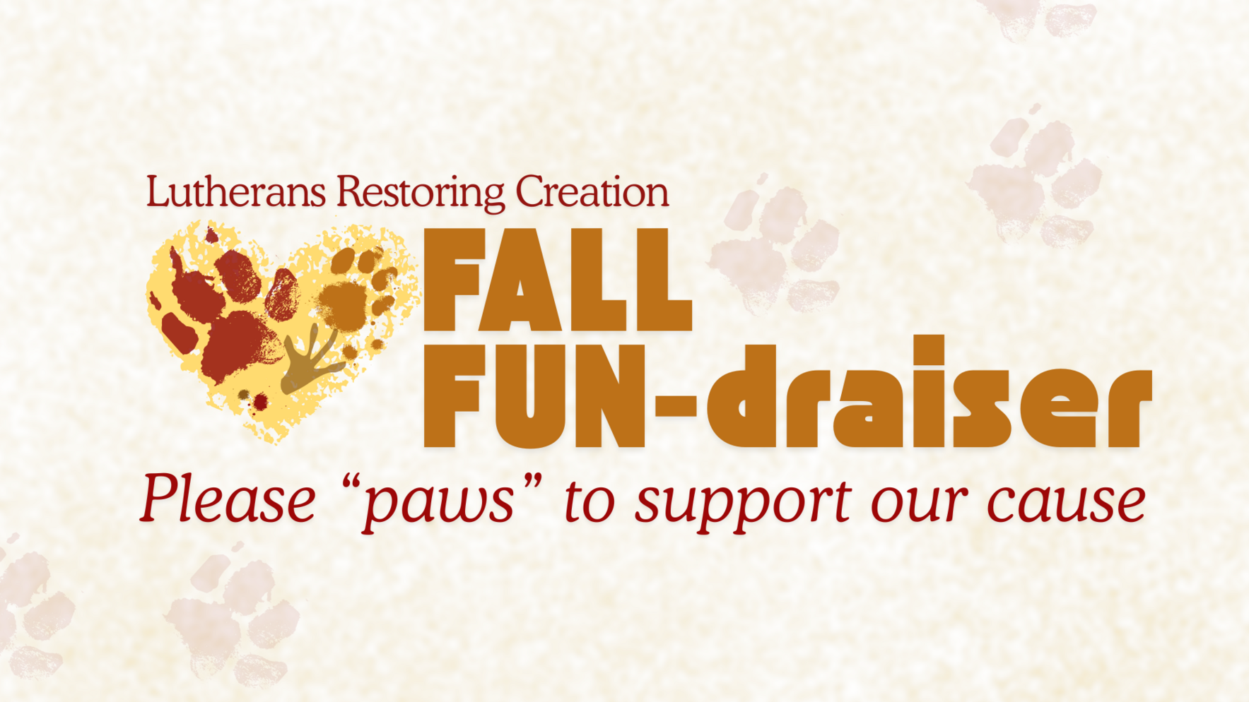 Lutherans Restoring Creation Fall Fundraiser! image