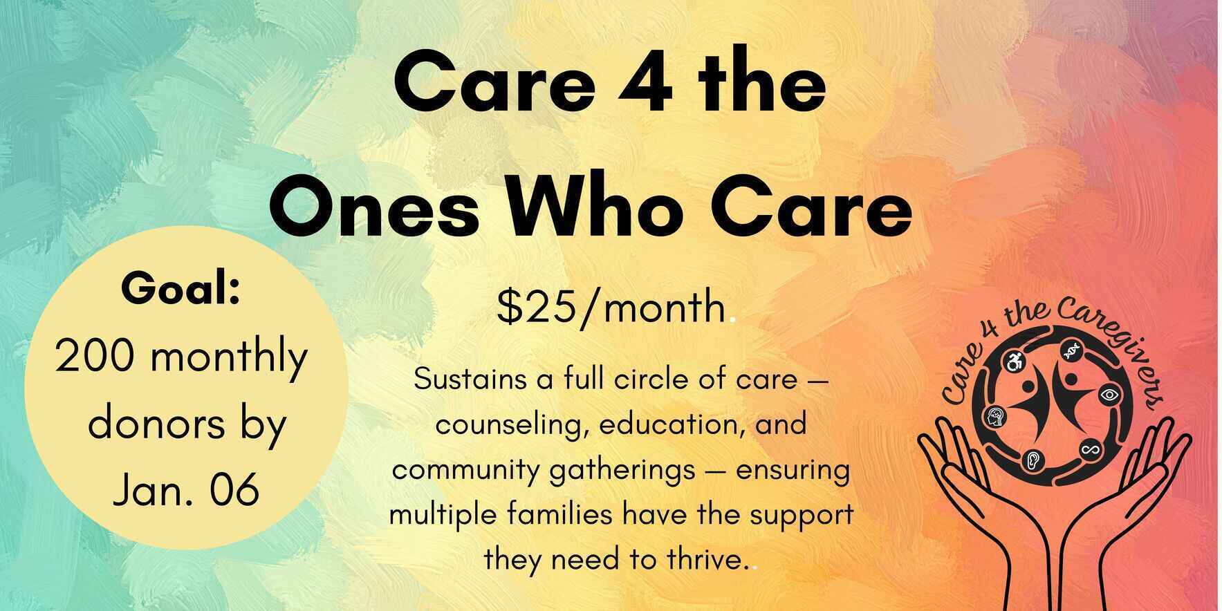 Act today - because when caregivers break, families break.  image