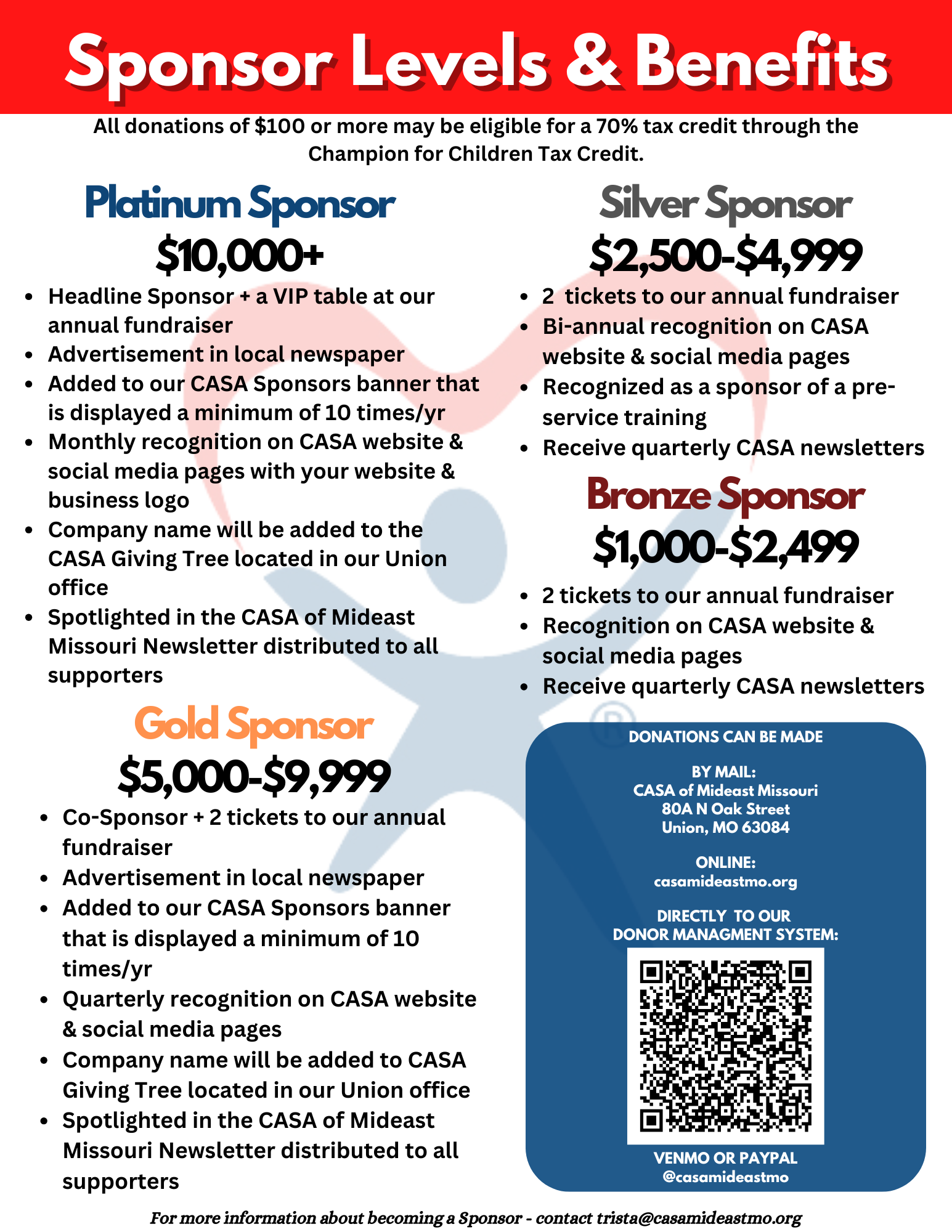 BECOME A 2026 SPONSOR image