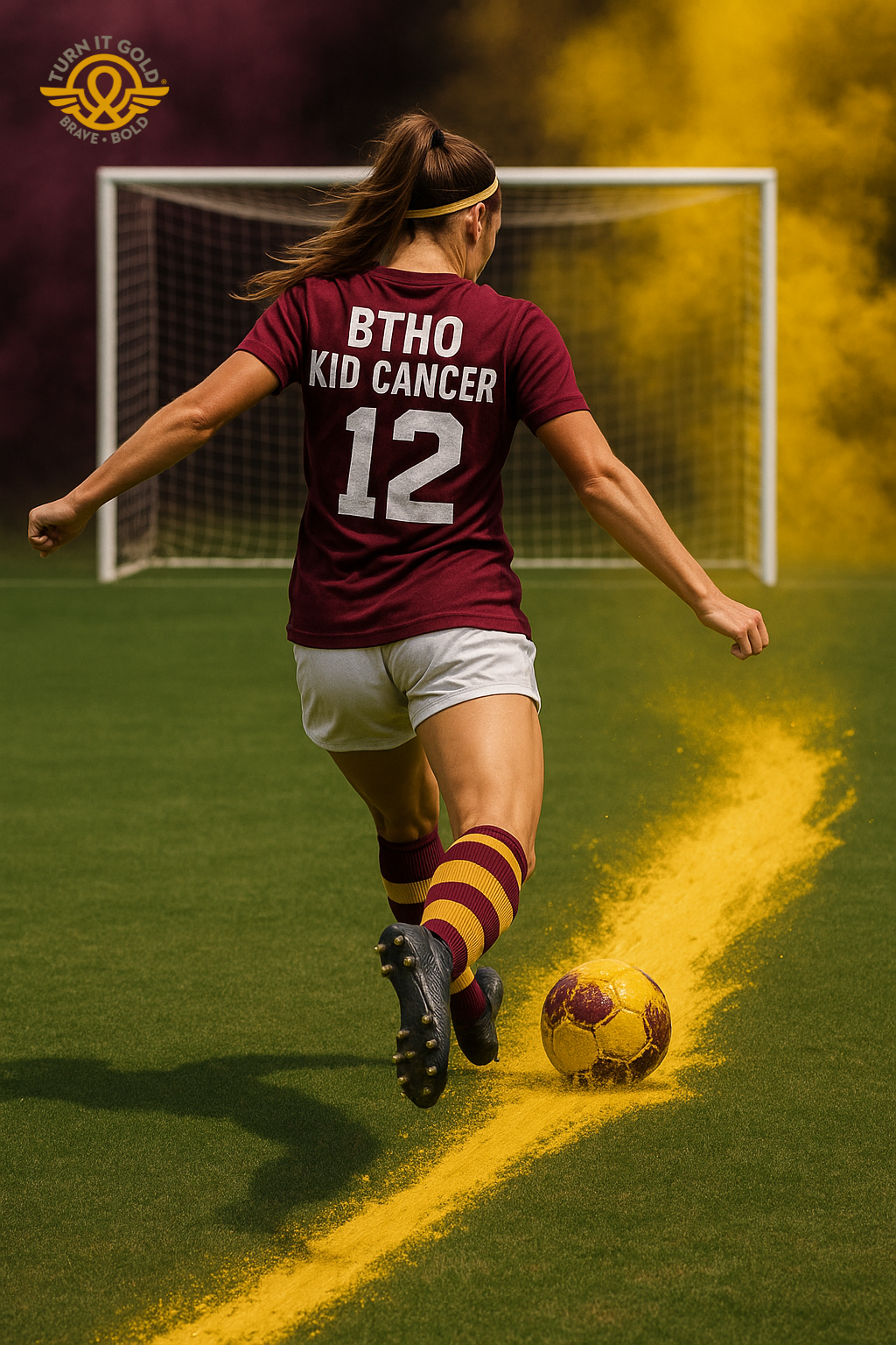 Stand with us - be the 12th Man and help us #BTHOKidCancer! image