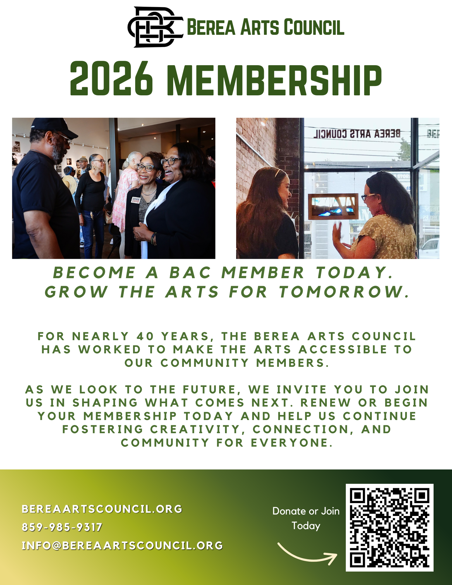 Become a Member of the BAC for 2026! image