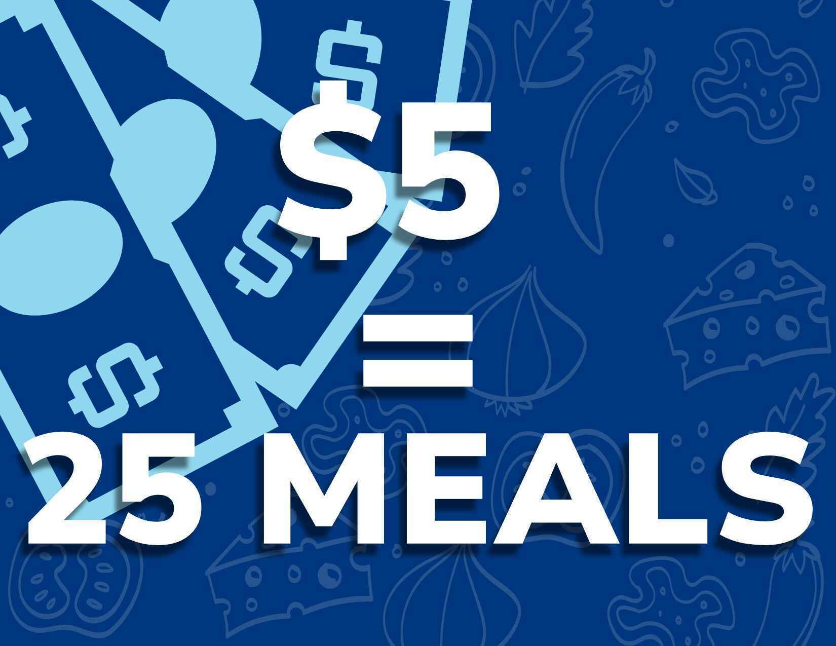 $5=25 Meals image