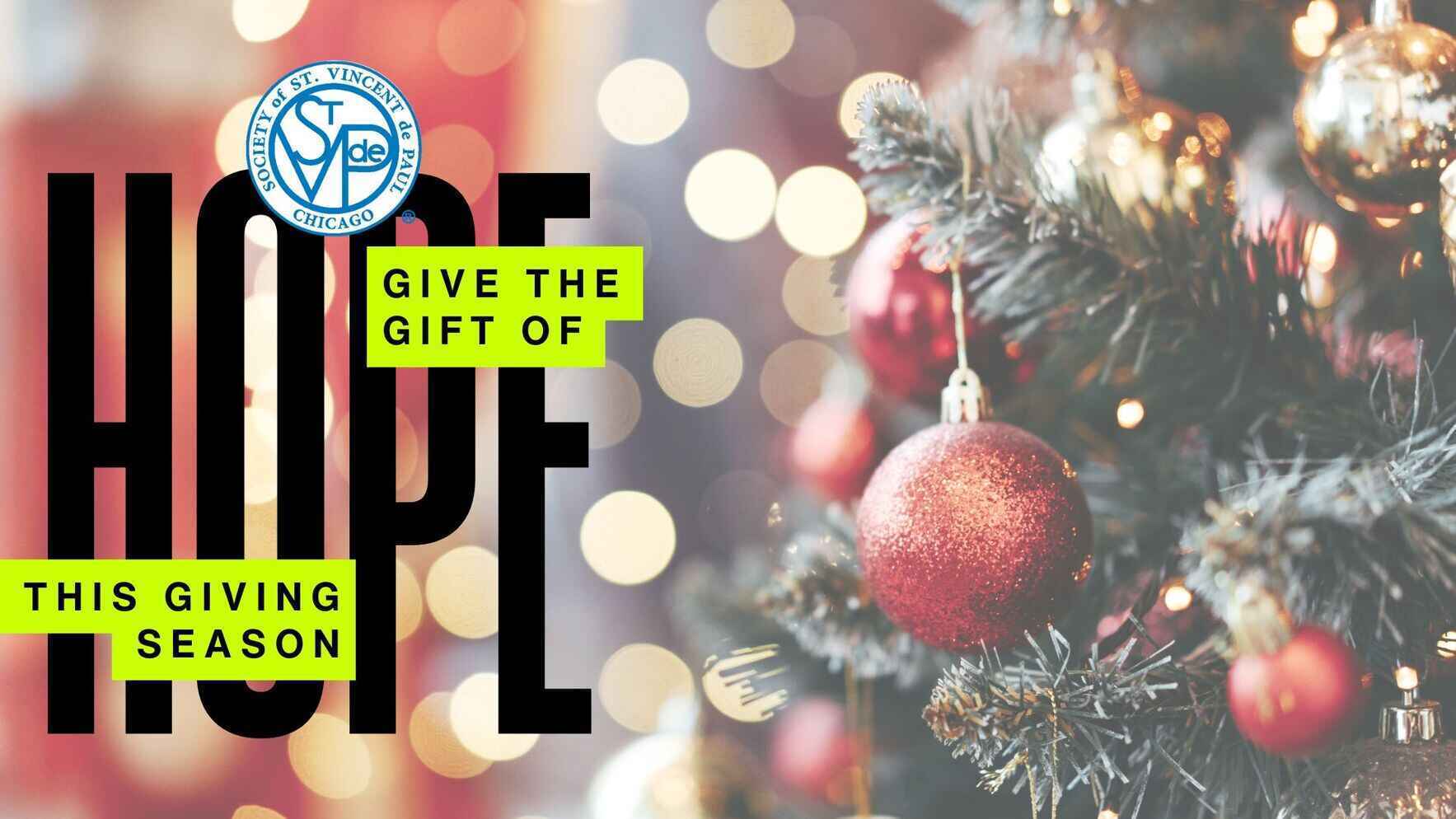 This Holiday Season, Give the Gift of Hope - SVdP Chicago Year End Appeal 2025 image