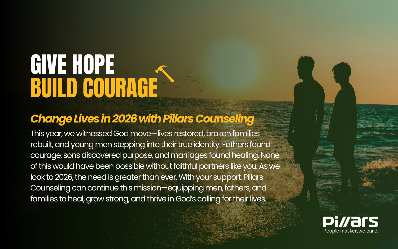 Give Hope. Build Courage. Change Lives in 2026. image