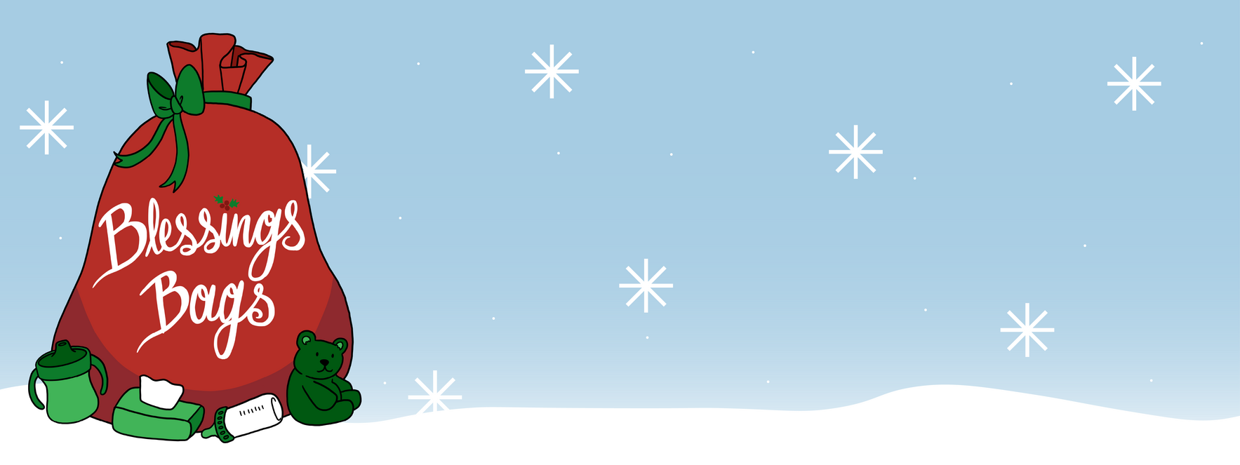 Be a blessing to a baby or toddler in need this holiday season! image