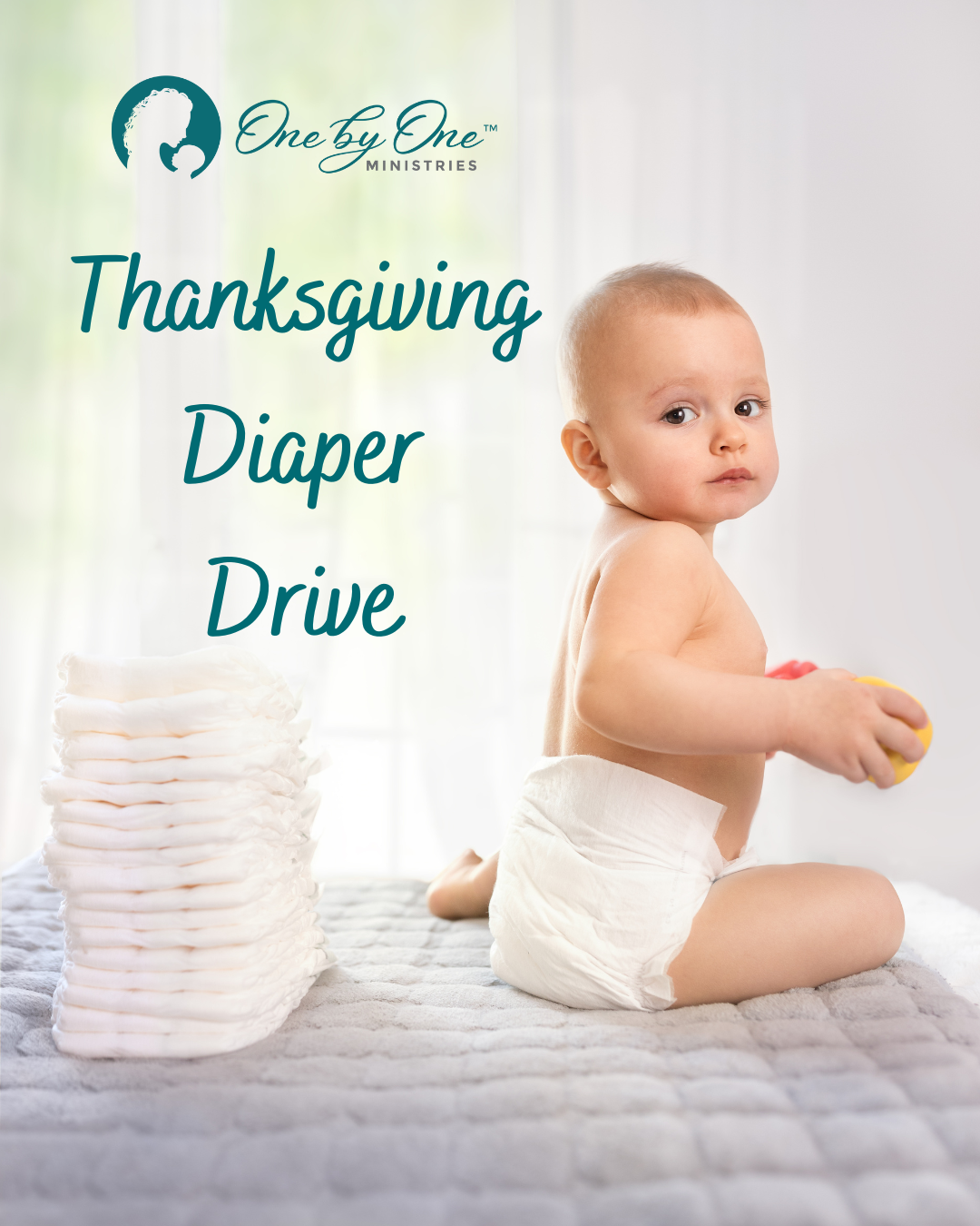 Give Thanks & Give Diapers - How YOU Can Give Back for the Holidays image