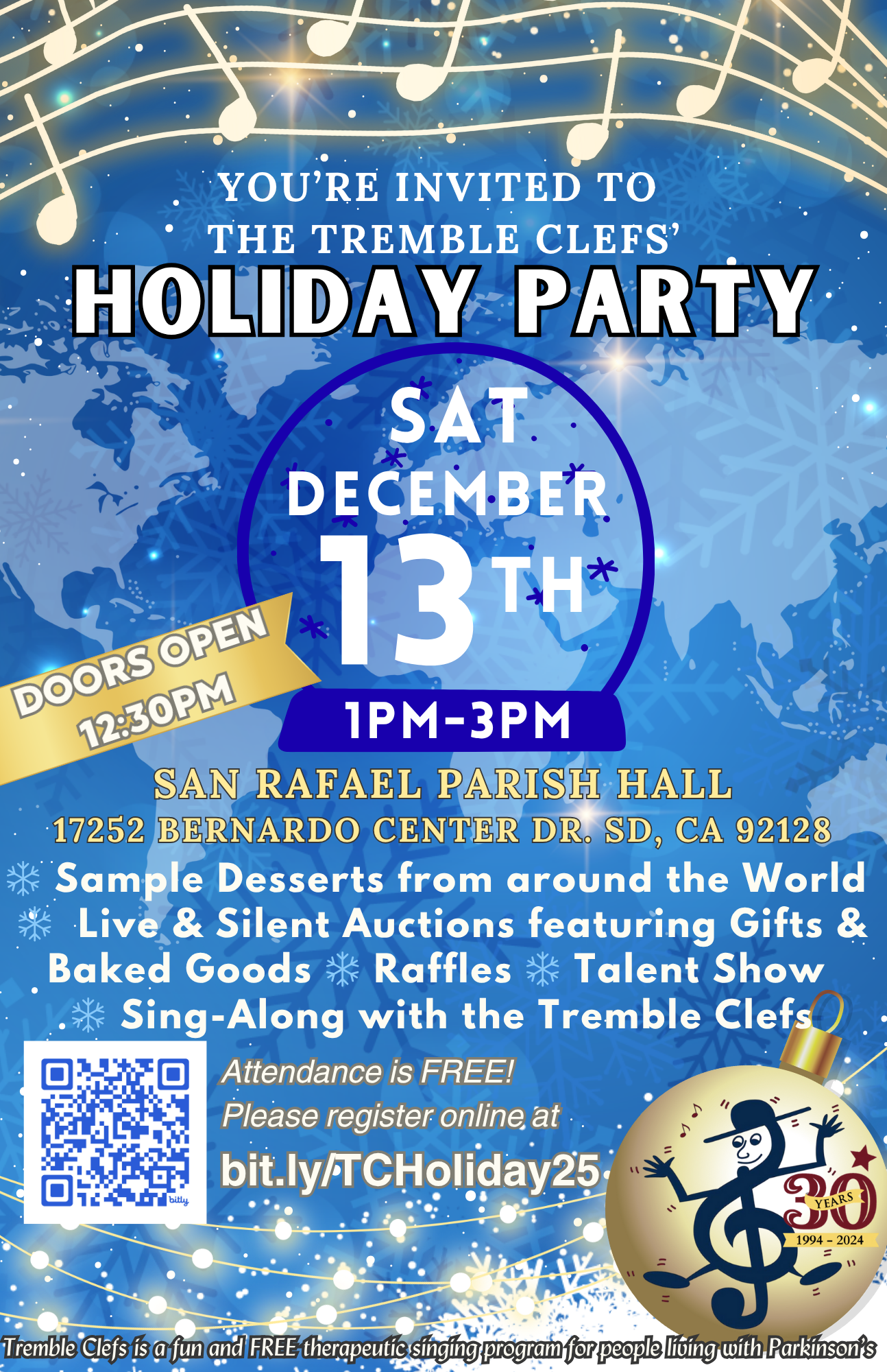 Tremble Clefs Holiday Party 2025 image