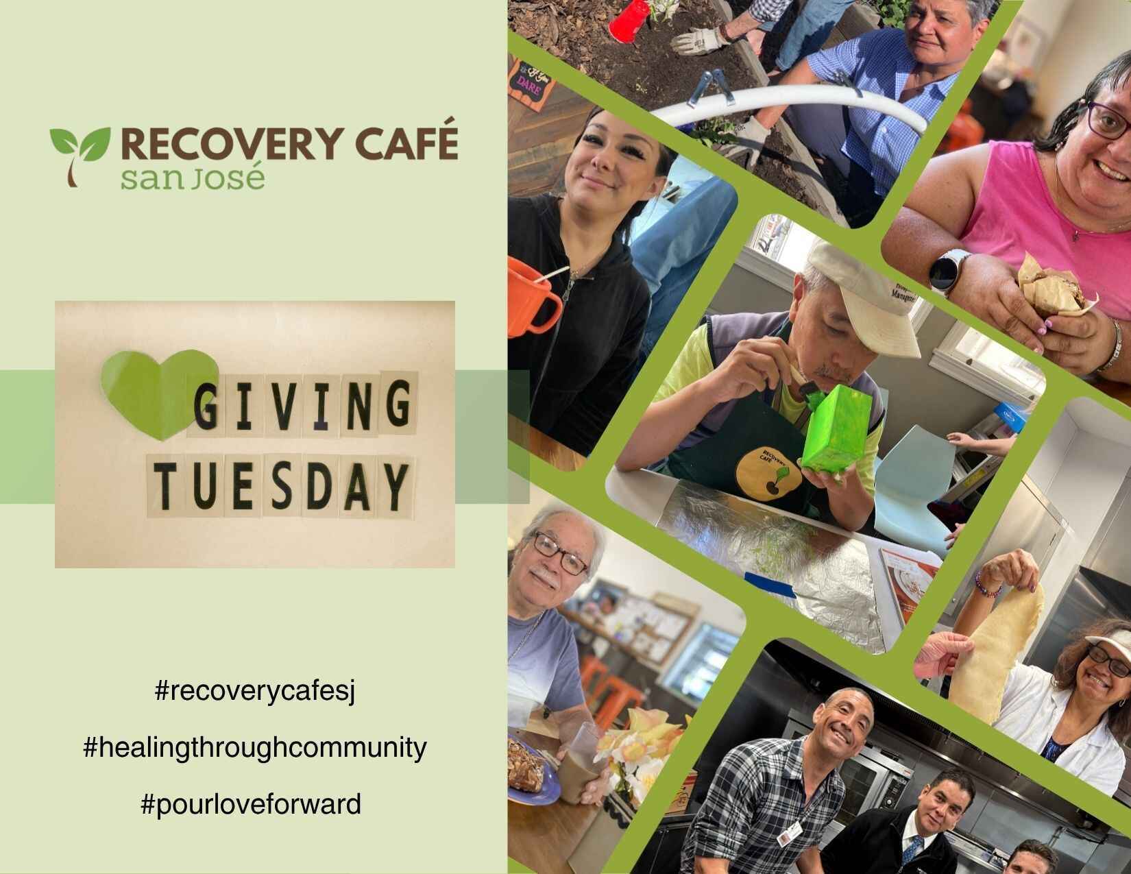 This Giving Tuesday, Pour Love Forward—Become a Bean-efactor of Recovery Cafe!  image