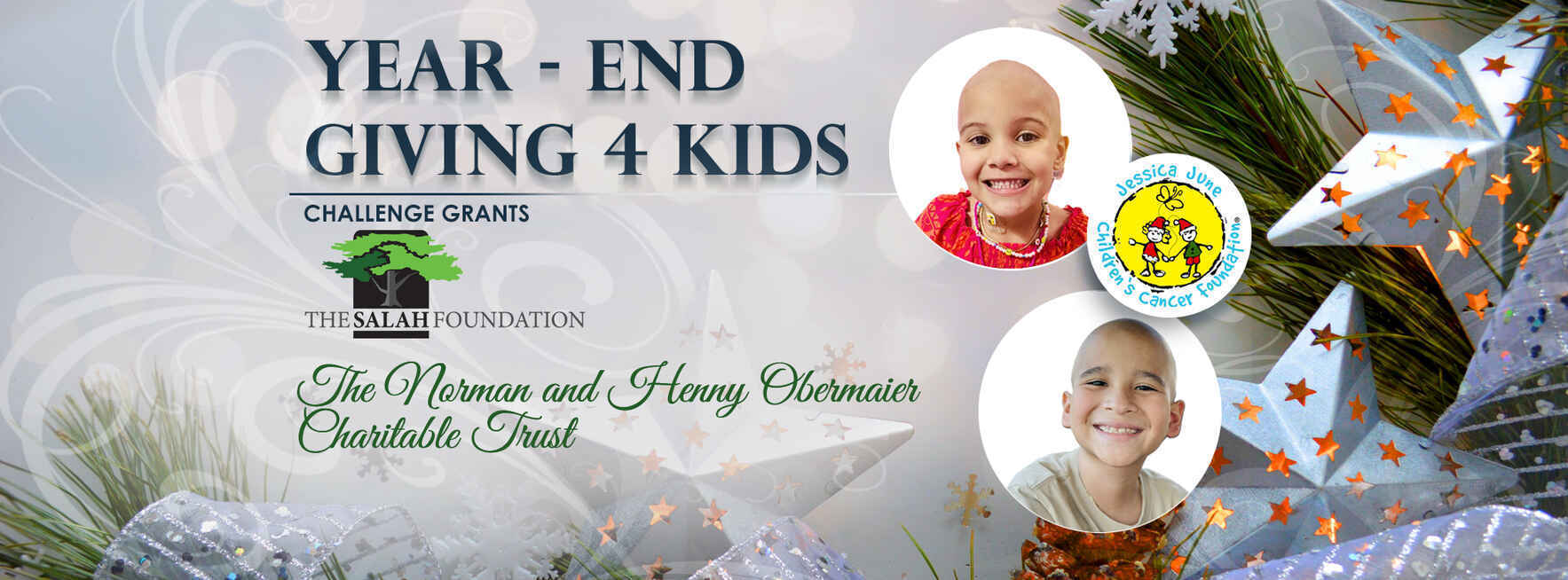 Year-End Giving 4 Kids Campaign to Help Children Fight Cancer image