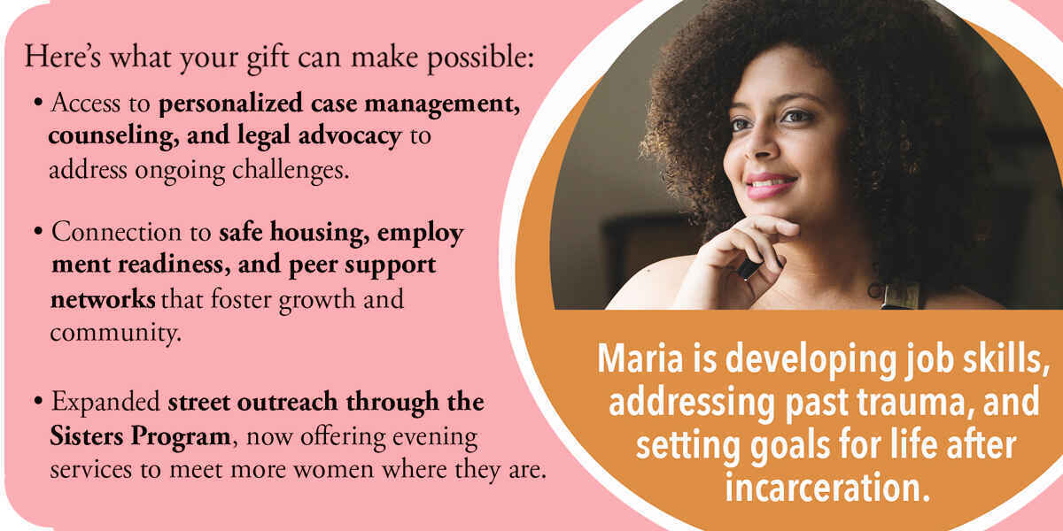 Maria is Choosing Change — and You Can Help Her Succeed image