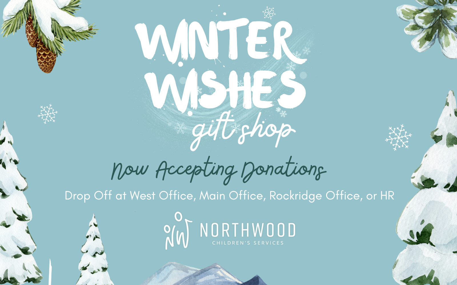 Donate to help Northwood kids give gifts to their families for the holidays! image