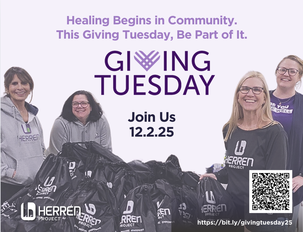 This Giving Tuesday, give a gift of hope, healing, and support 💜🎁 image