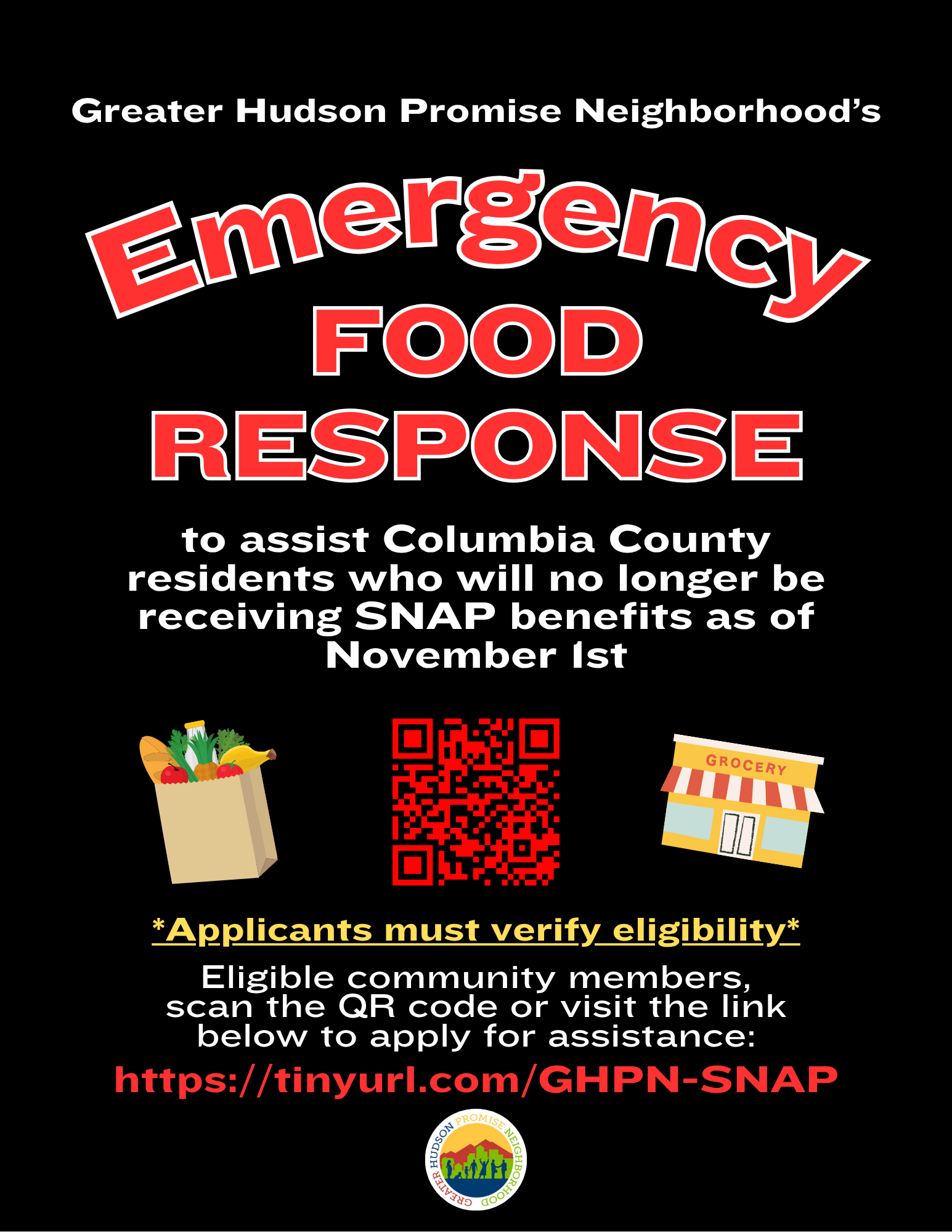 Greater Hudson Promise Neighborhood Emergency Food Response image