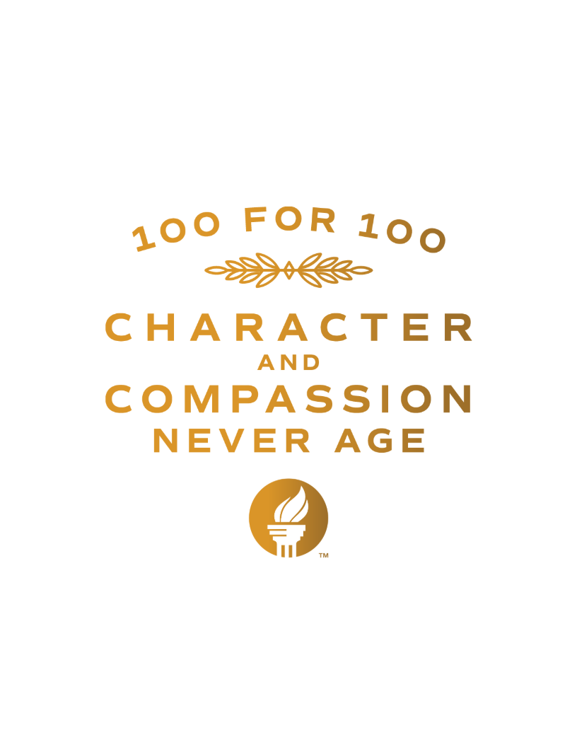 $100 for 100 Years: Character & Compassion Never Age  image
