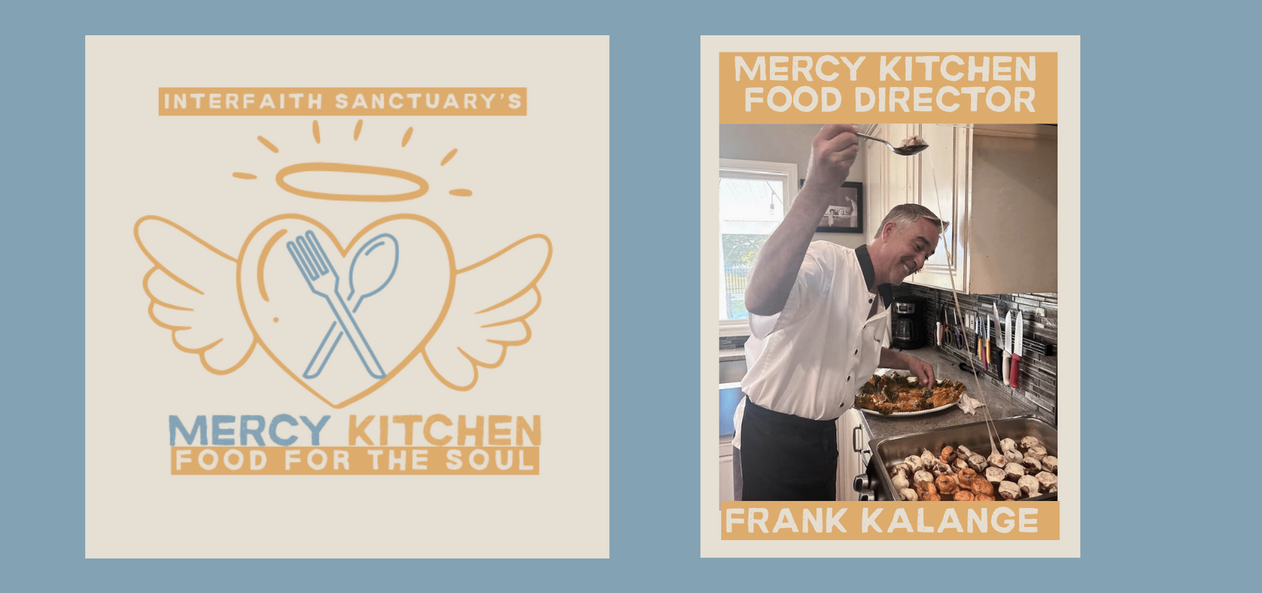 Interfaith Sanctuary's New Food Service Program- Mercy Kitchen- Director: Frank Kalange image